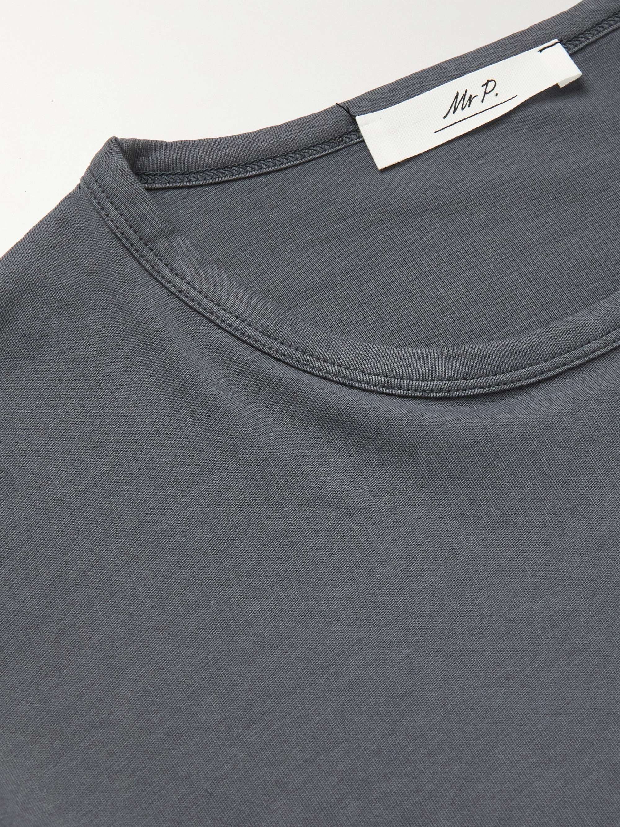 MR P. Garment-Dyed Cotton-Jersey T-Shirt