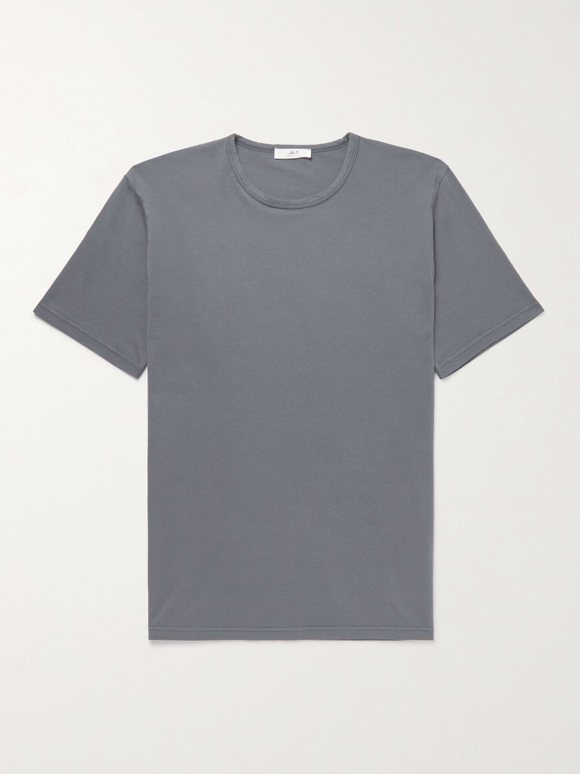 MR P. Garment-Dyed Organic Cotton-Jersey T-Shirt for Men | MR PORTER