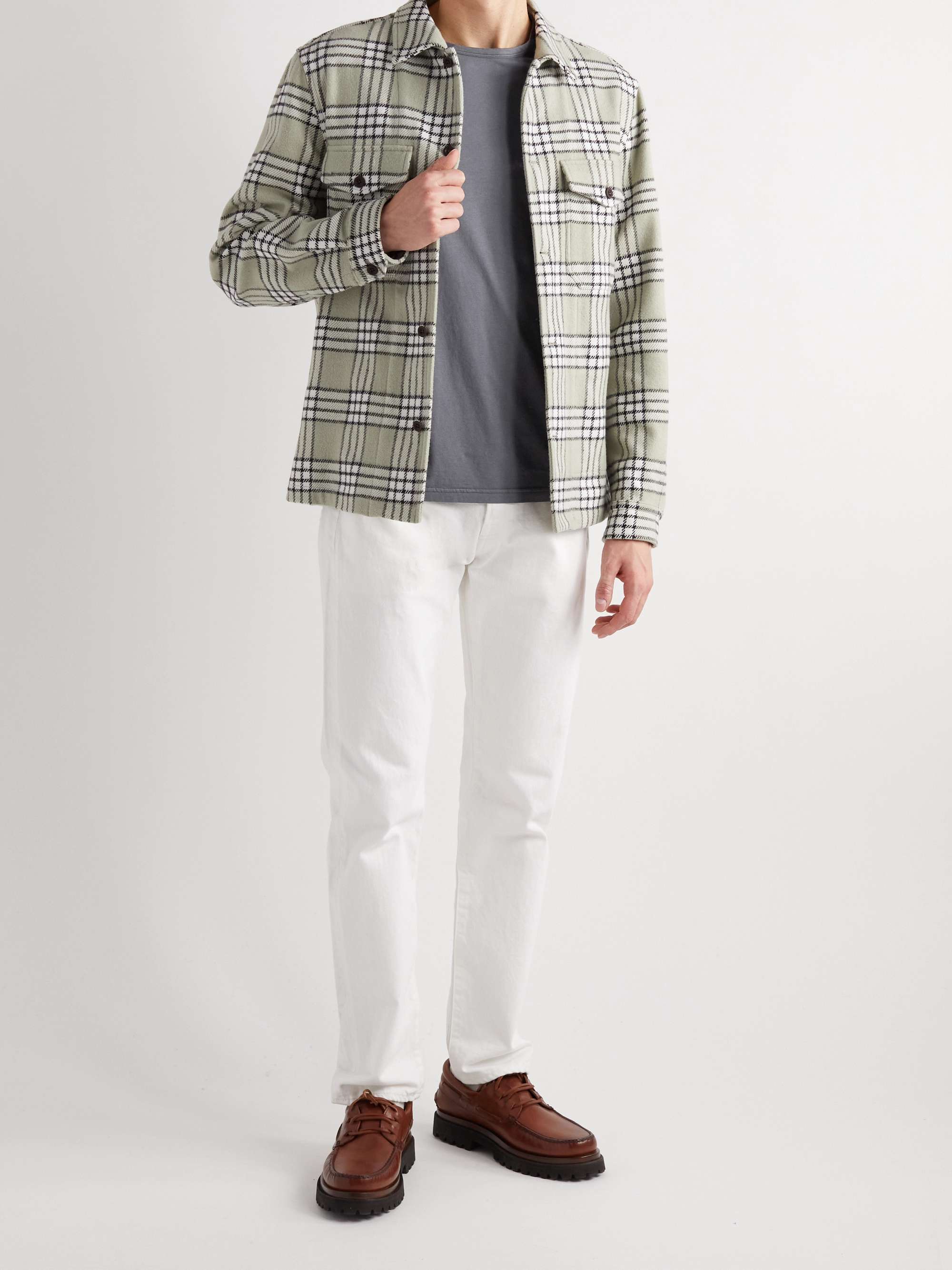 MR P. Garment-Dyed Cotton-Jersey T-Shirt