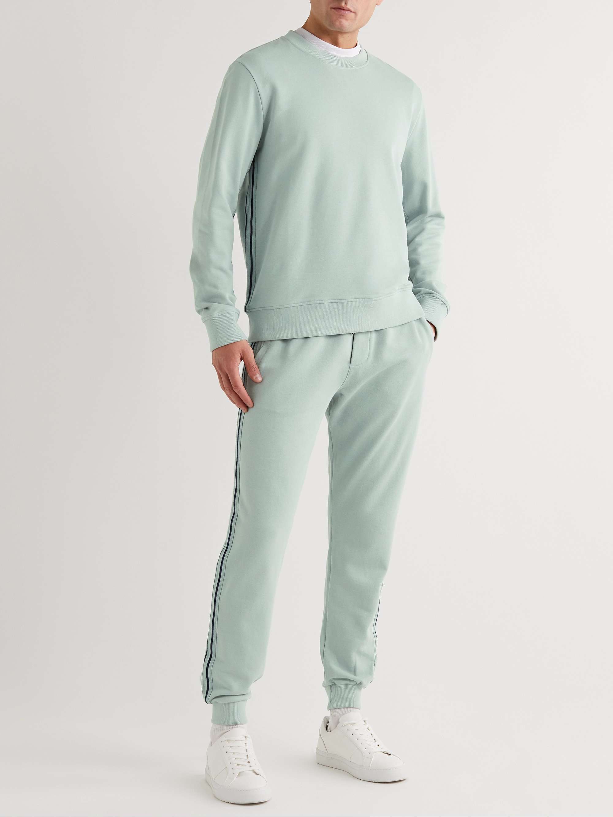 MR P. Striped Organic Cotton-Jersey Sweatshirt for Men | MR PORTER