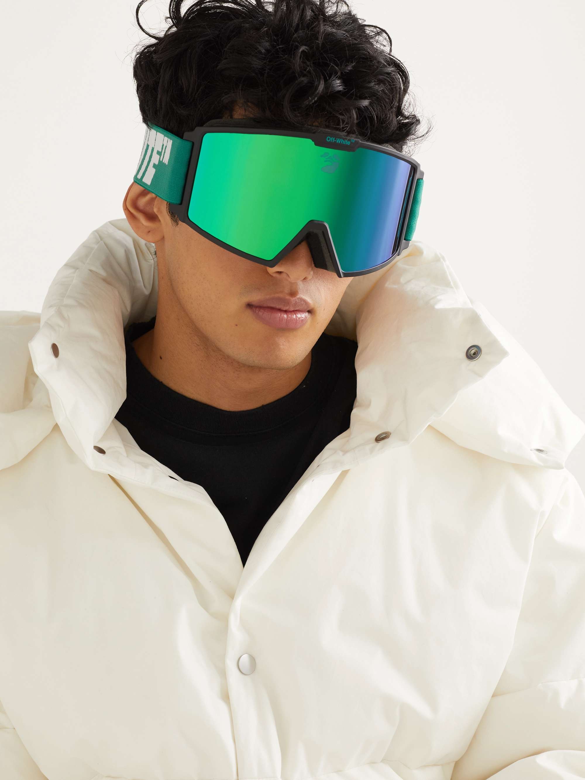 OFF-WHITE Mirrored Ski Goggles