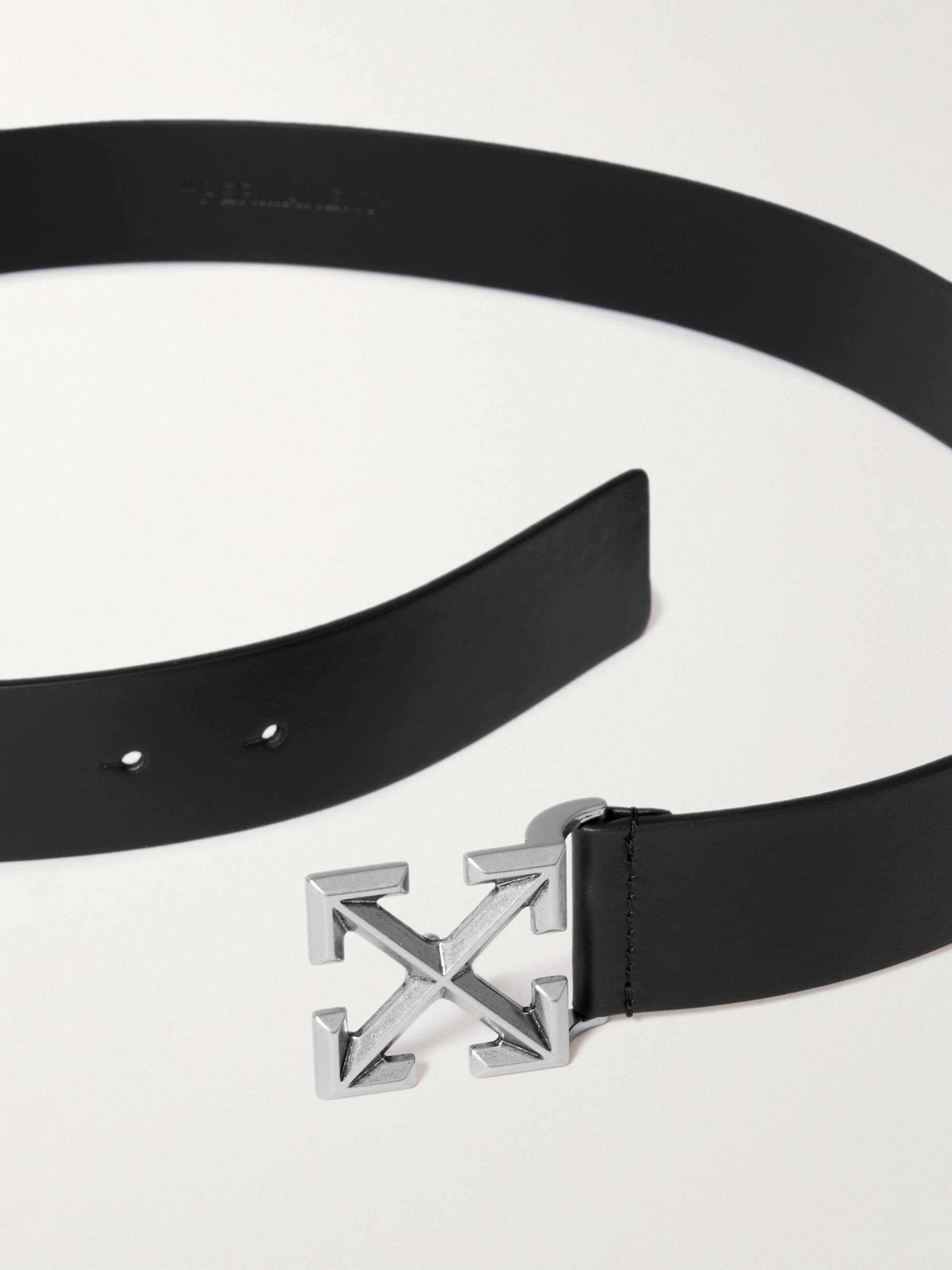 OFF-WHITE Arrow 3.5cm Leather Belt