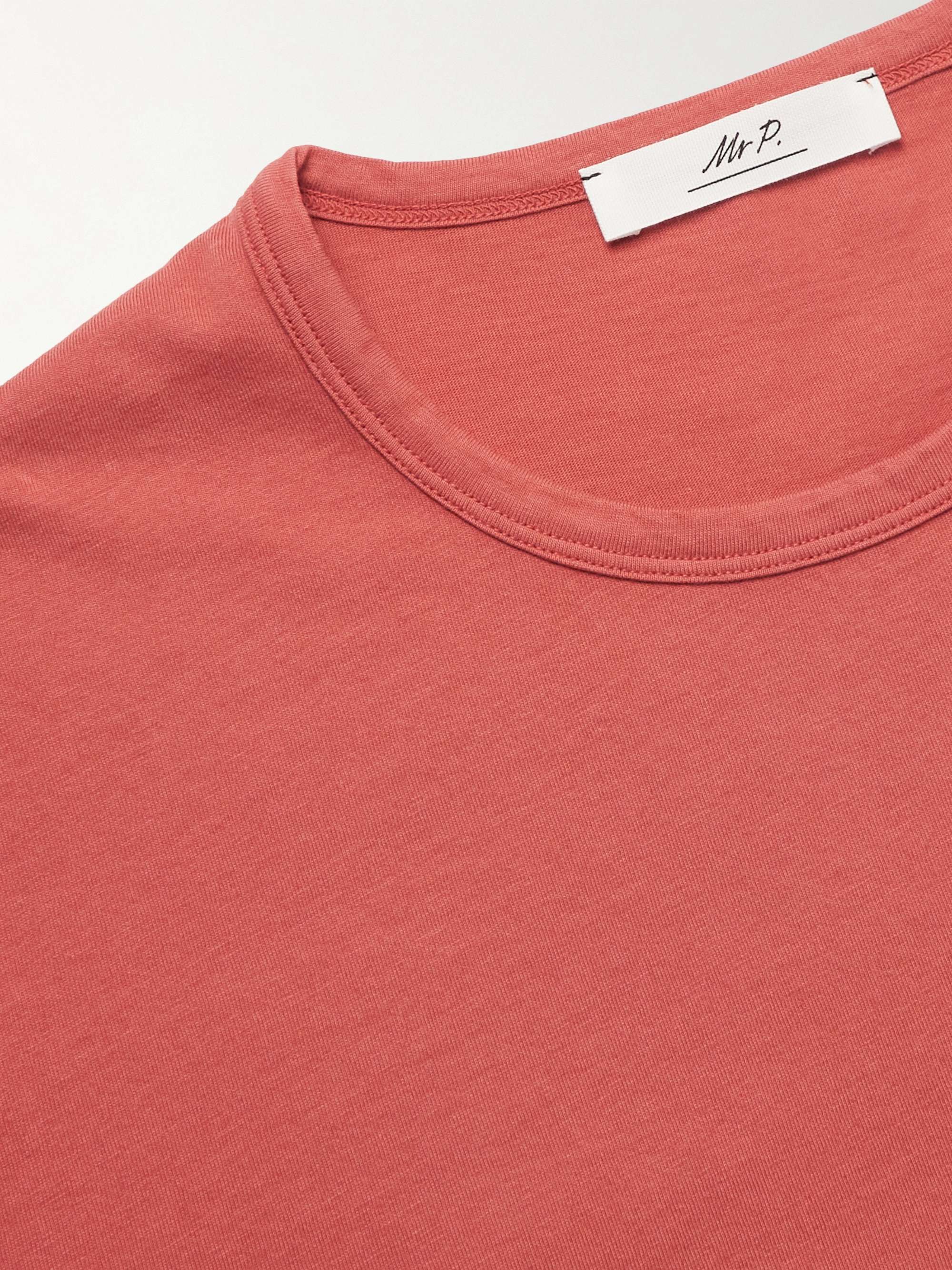 MR P. Garment-Dyed Cotton-Jersey T-Shirt