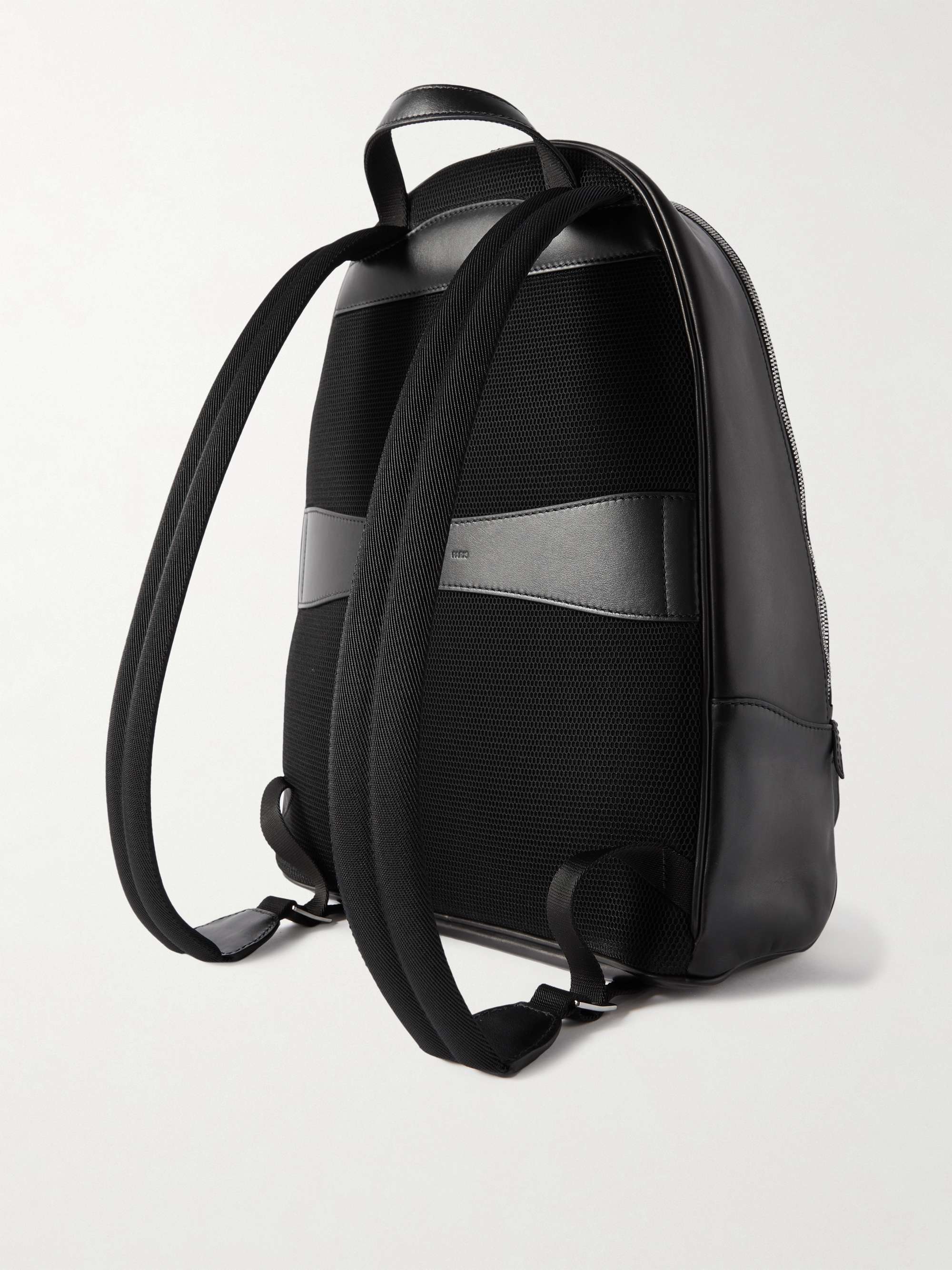 BERLUTI Scritto Logo-Debossed Leather Backpack