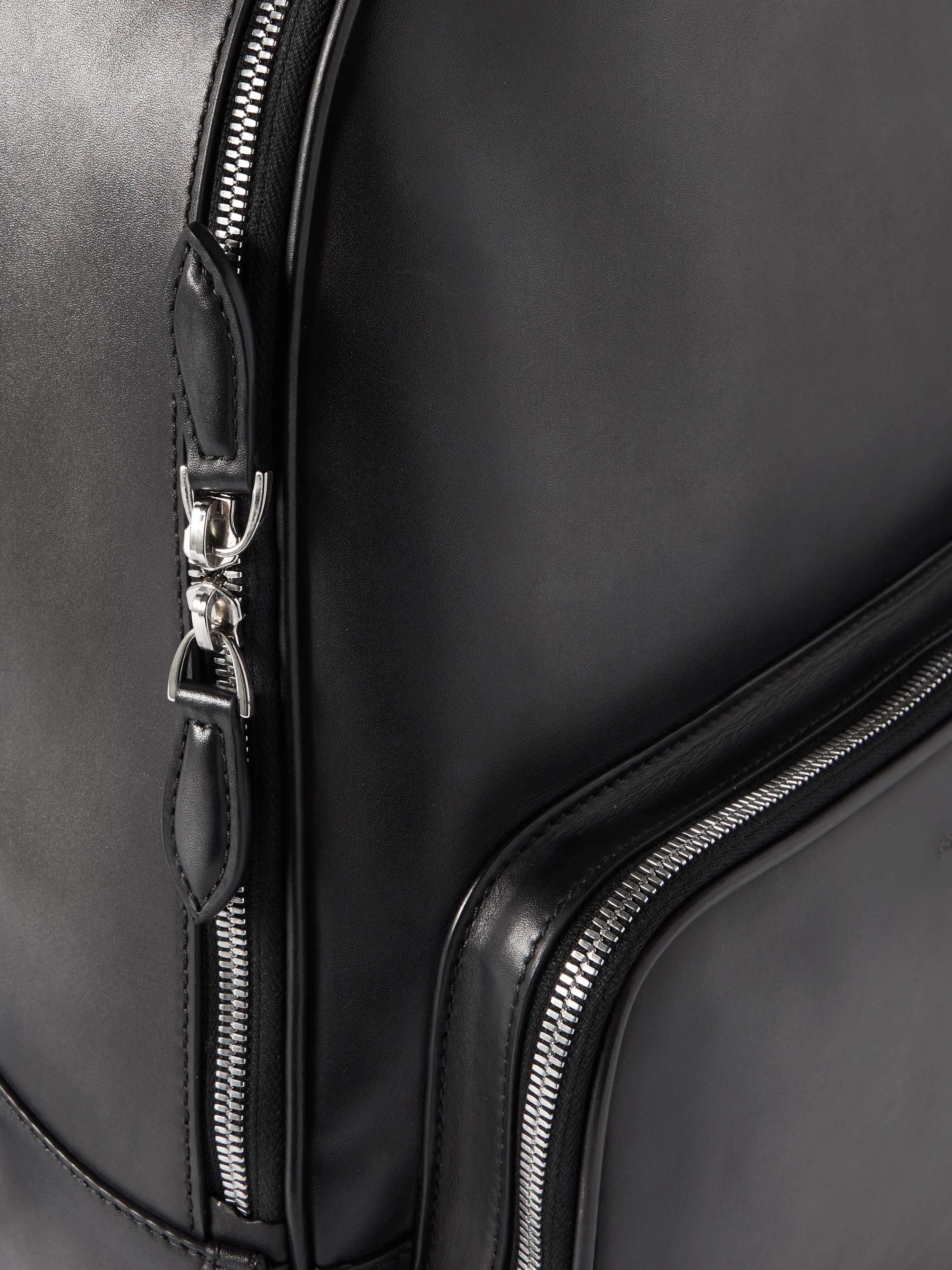 BERLUTI Scritto Logo-Debossed Leather Backpack