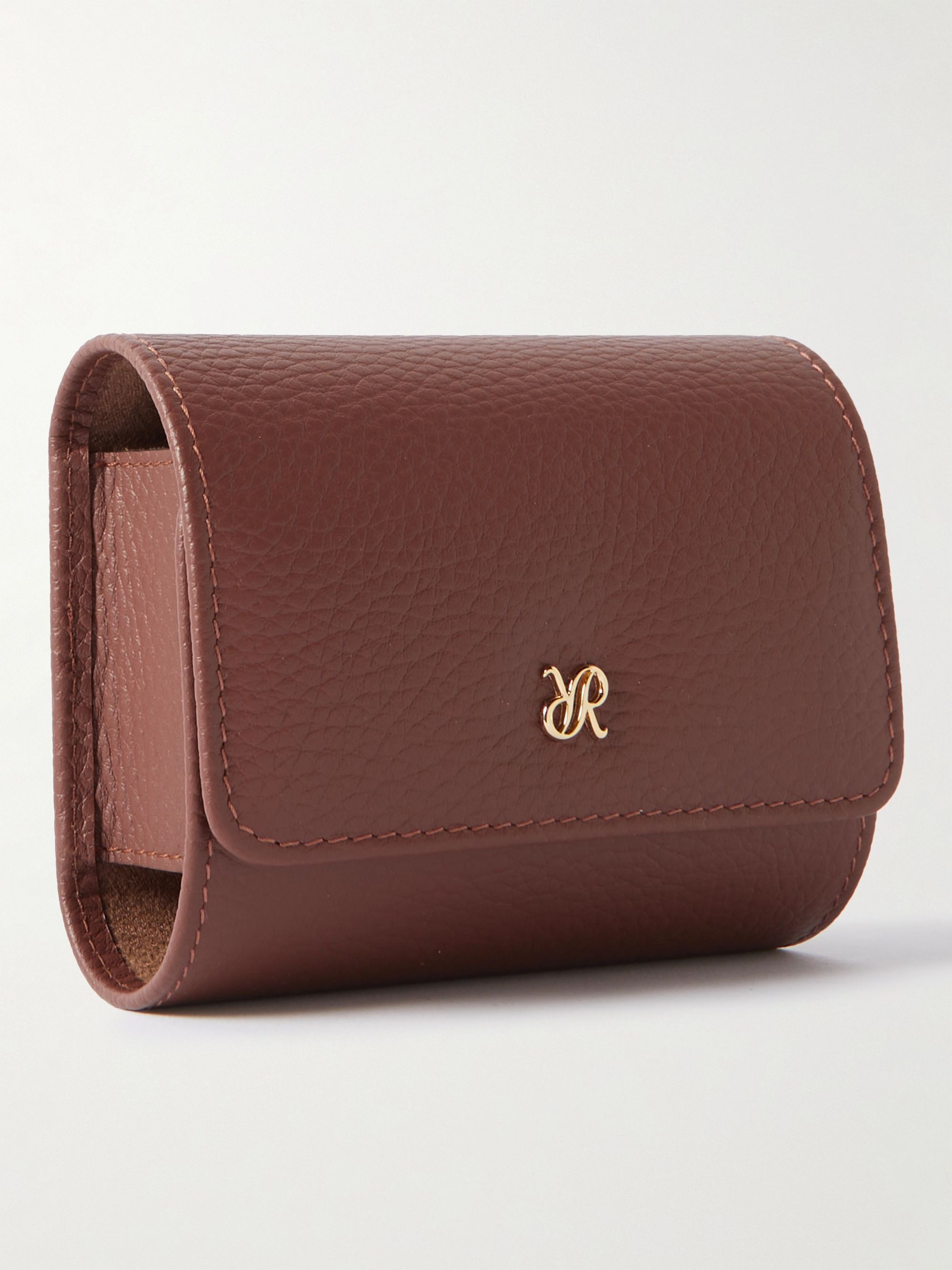 RAPPORT LONDON Berkley Full-Grain Leather Watch Roll