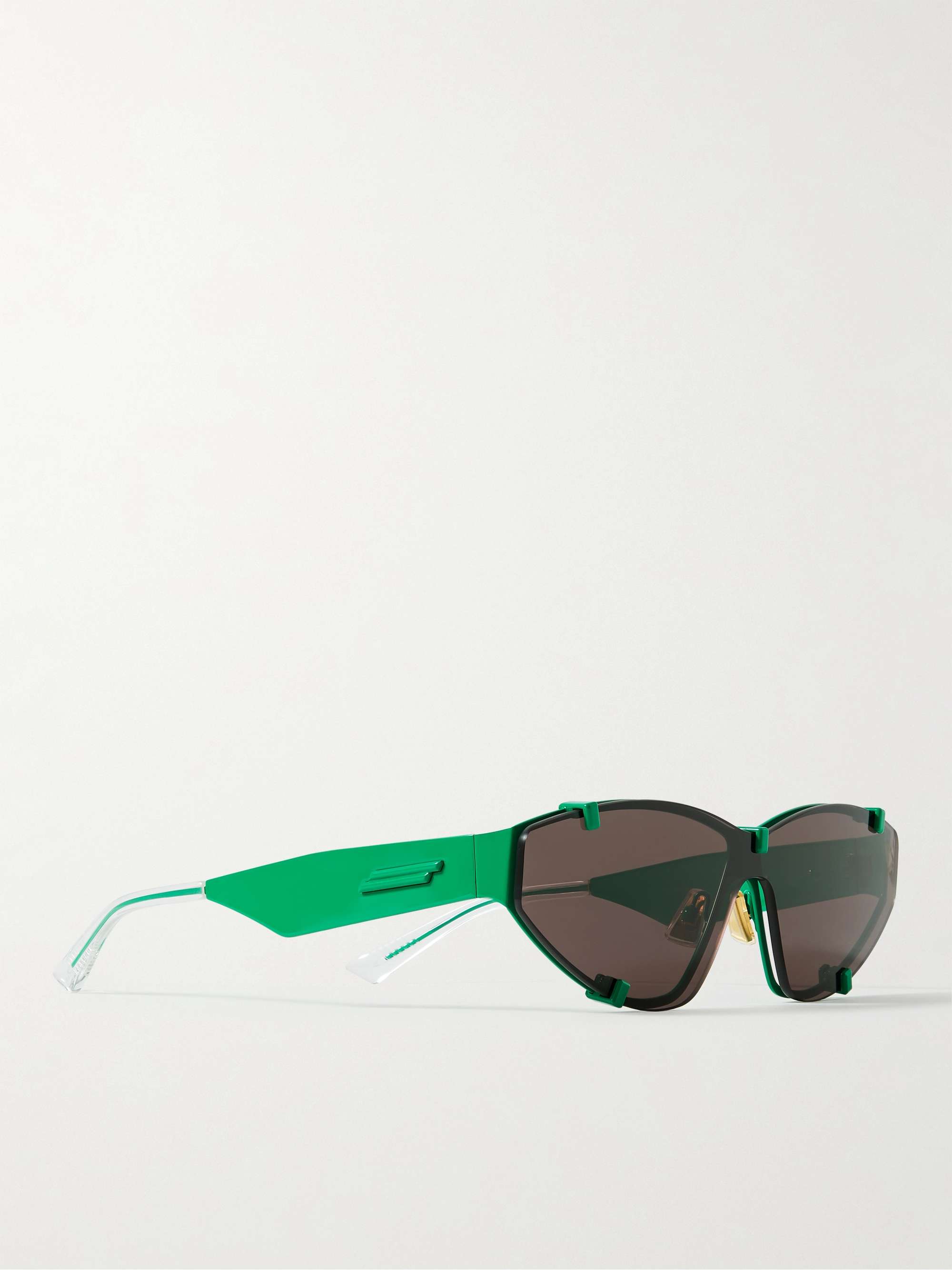 BOTTEGA VENETA EYEWEAR D-Frame Metal Sunglasses