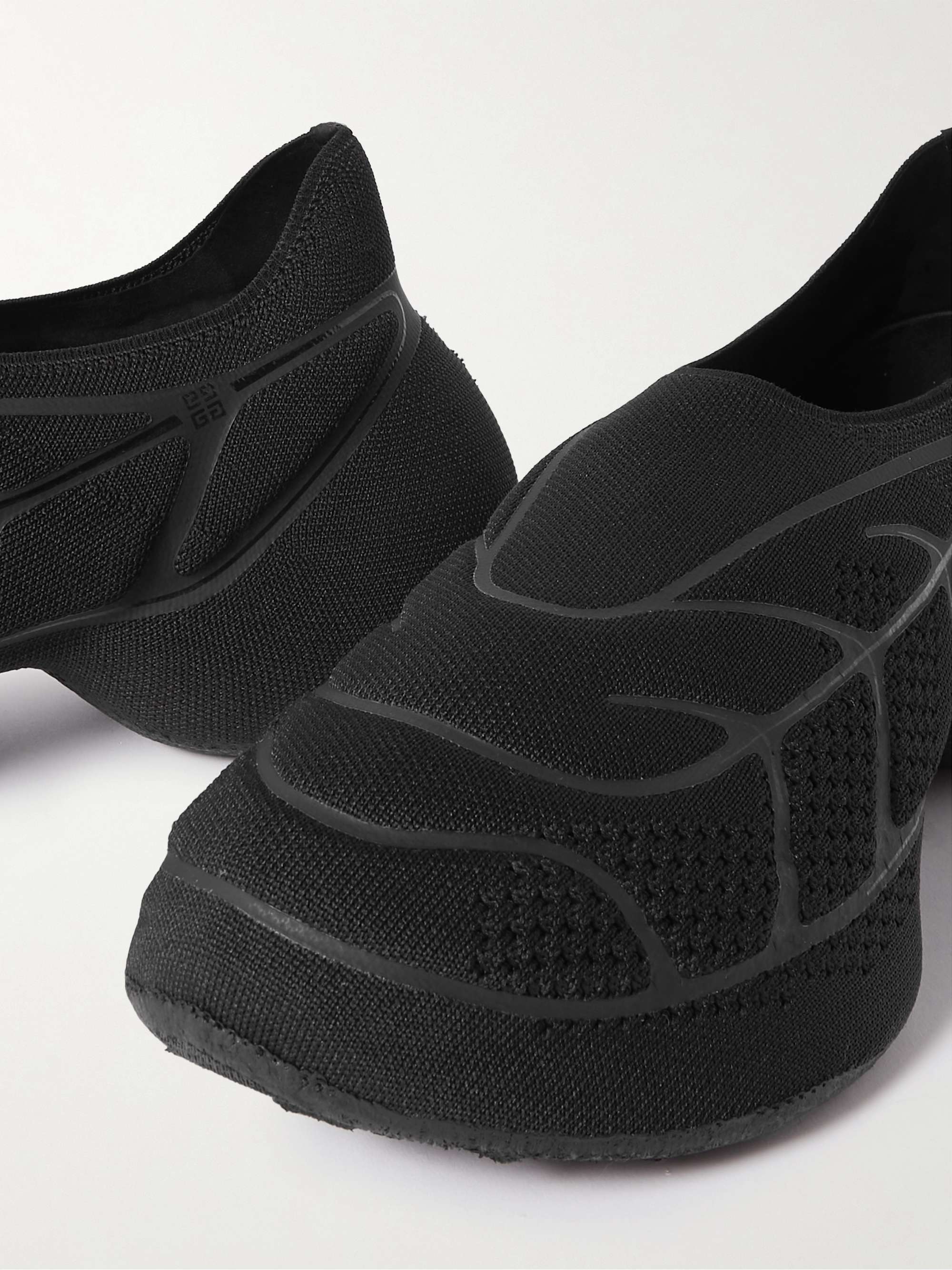 GIVENCHY TK-360 Plus Stretch-Knit Slip-On Sneakers