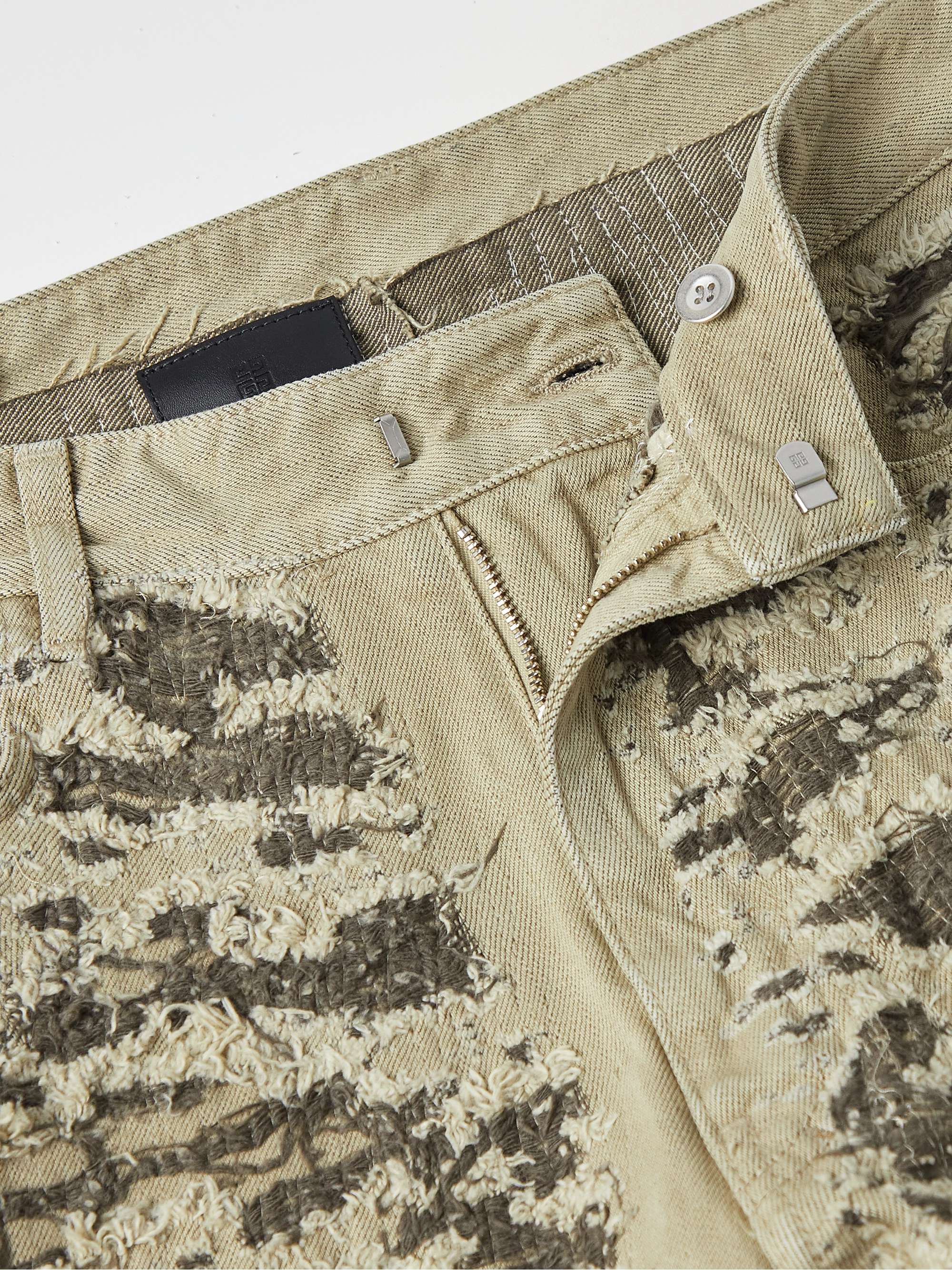 GIVENCHY Slim-Fit Distressed Jeans