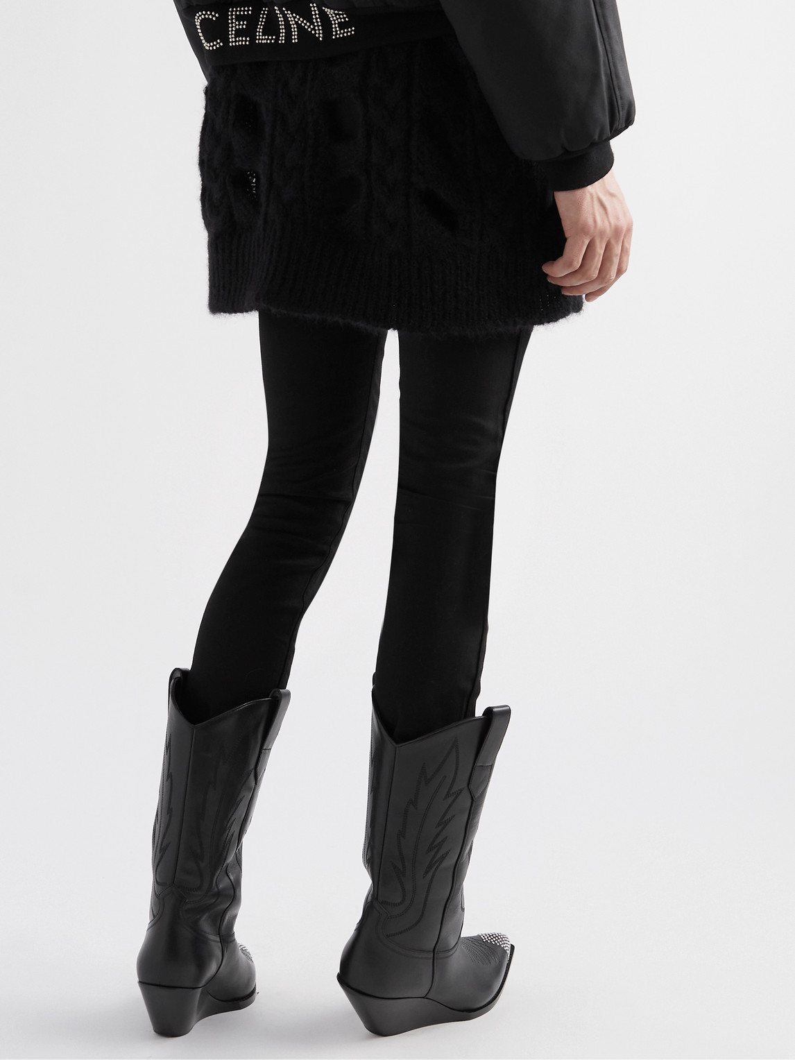 Celine Skinny-fit Jeans In Black