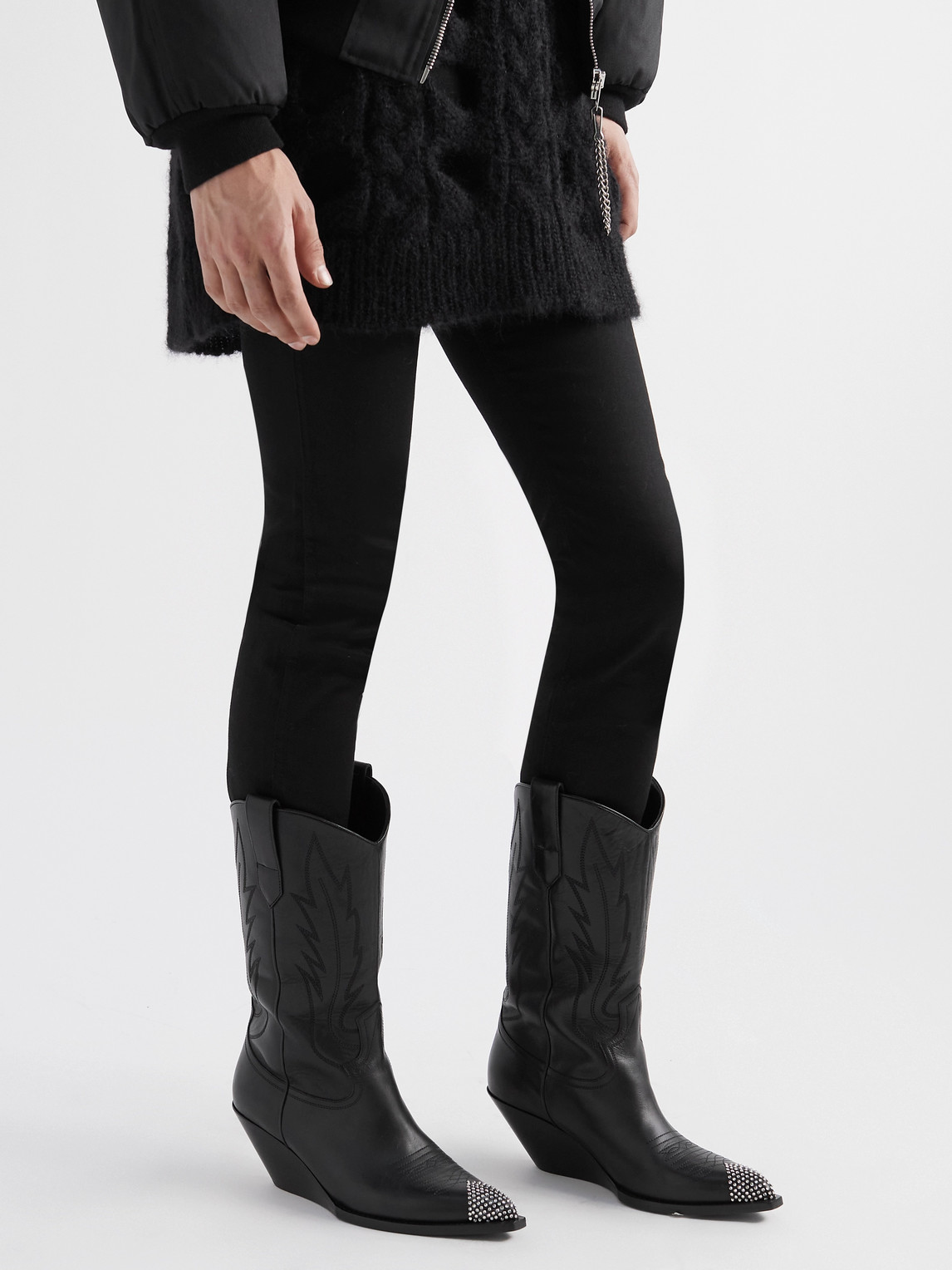 Celine Skinny-fit Jeans In Black