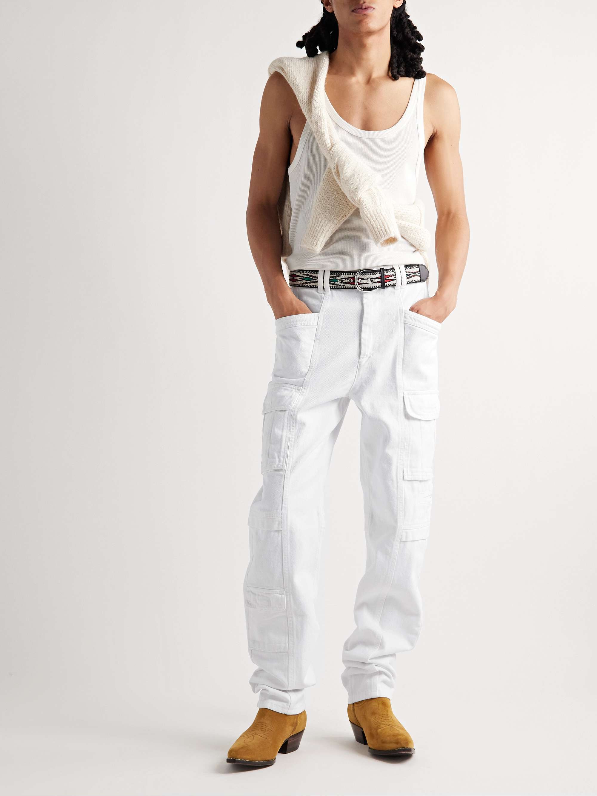 Hverdage data At hoppe ISABEL MARANT Jerwan Straight-Leg Cargo Jeans | MR PORTER