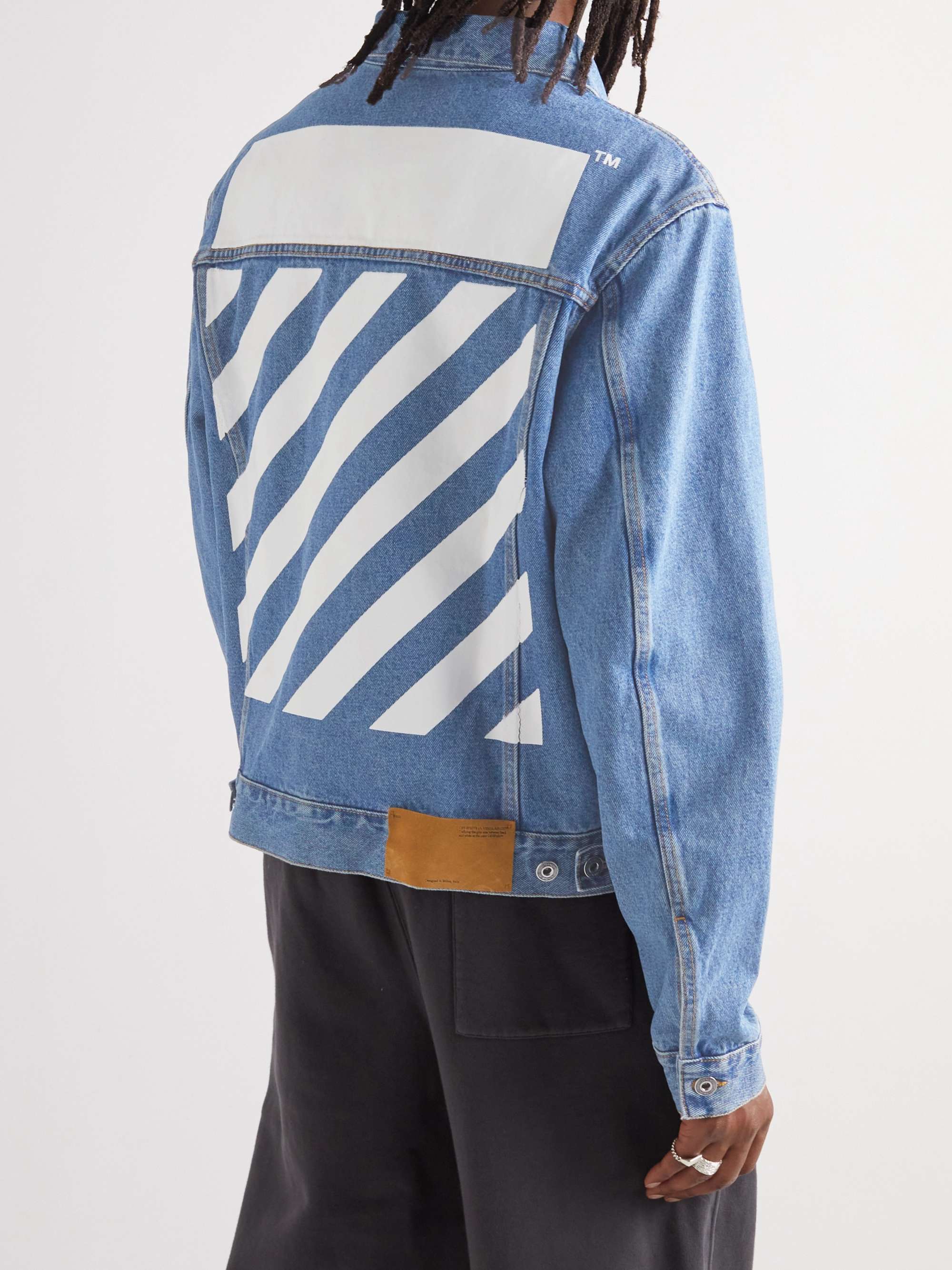 Off white denim jacket