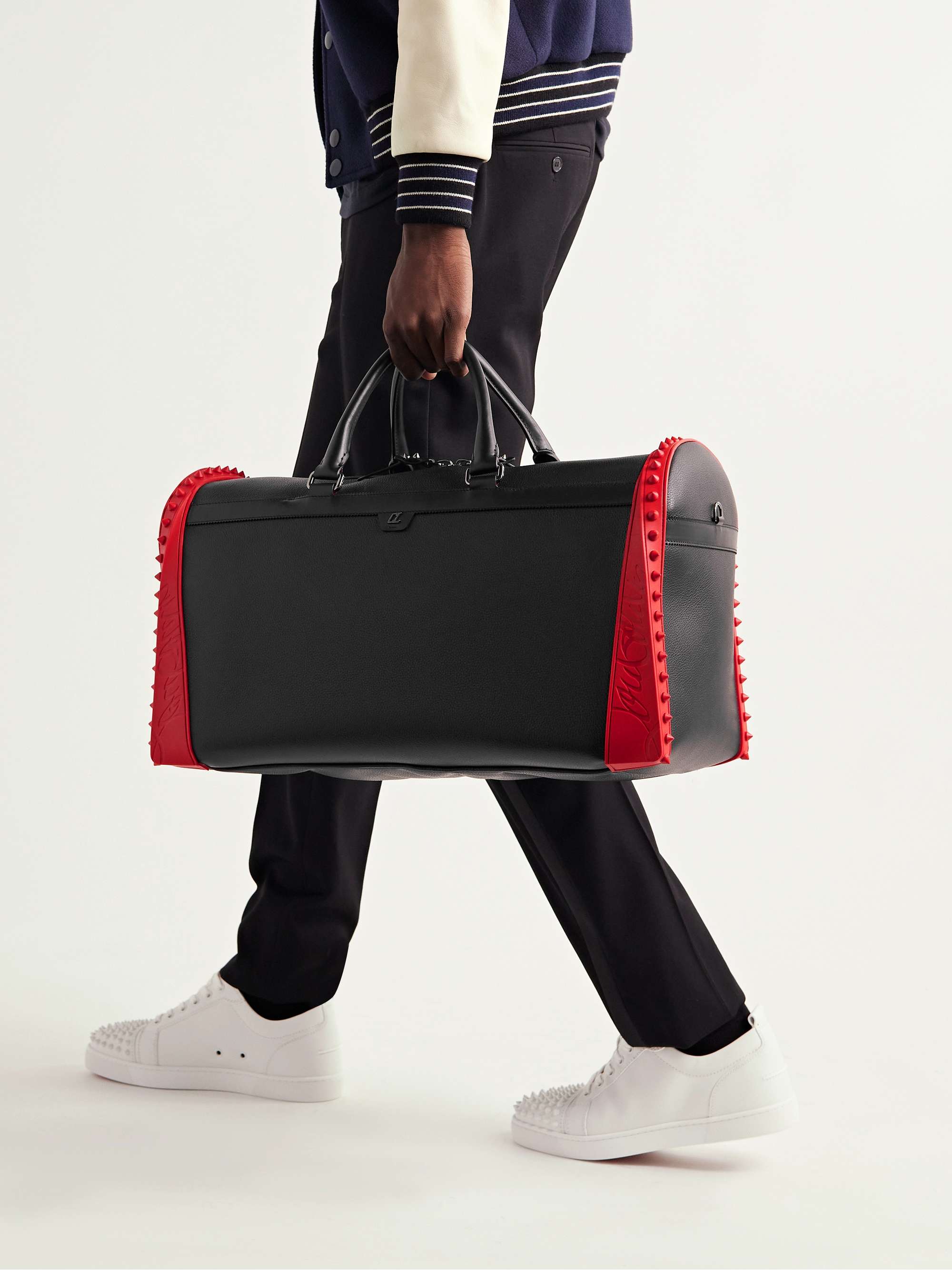 Luxury travel bag - Sneakender Christian Louboutin travel bag in