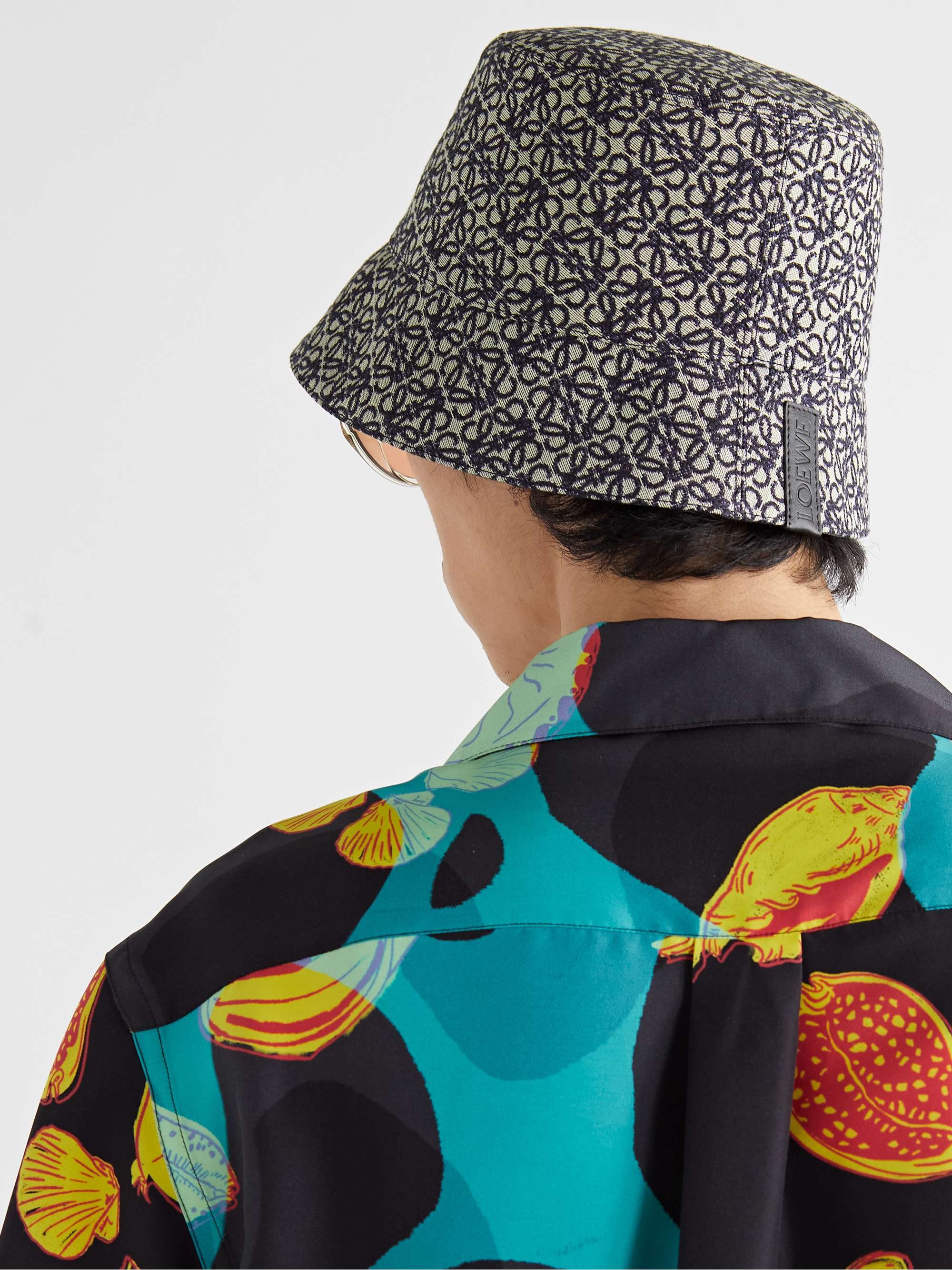 Anagram Bucket Hat in Multicoloured - Loewe