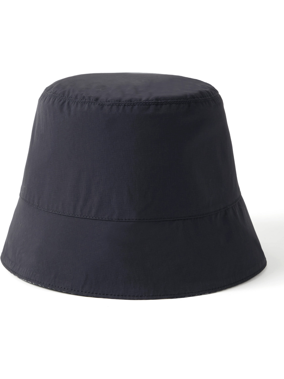 Loewe Reversible Logo-jacquard Cotton-blend And Shell Bucket Hat In Blue
