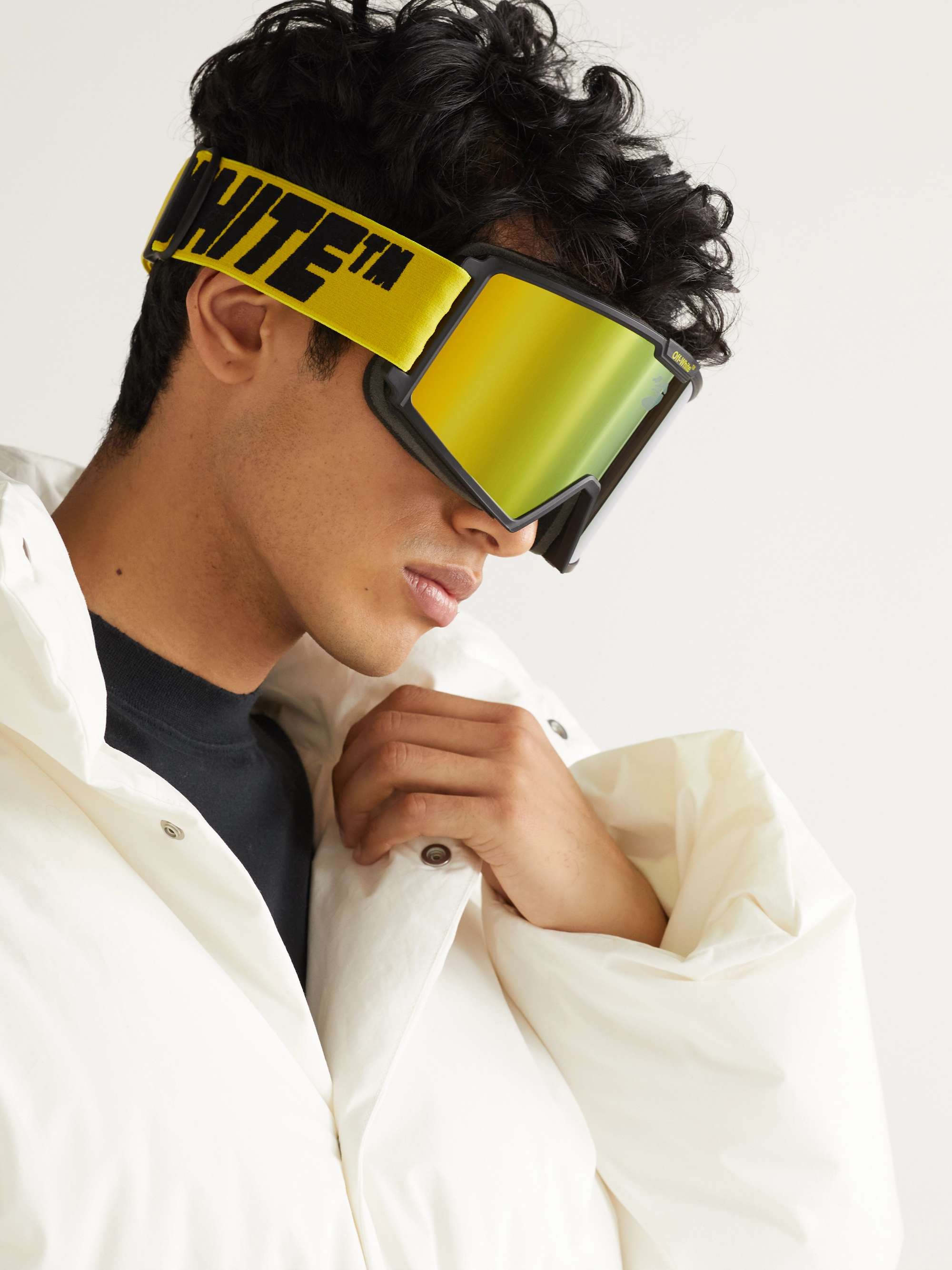 OFF-WHITE Mirrored Ski Goggles