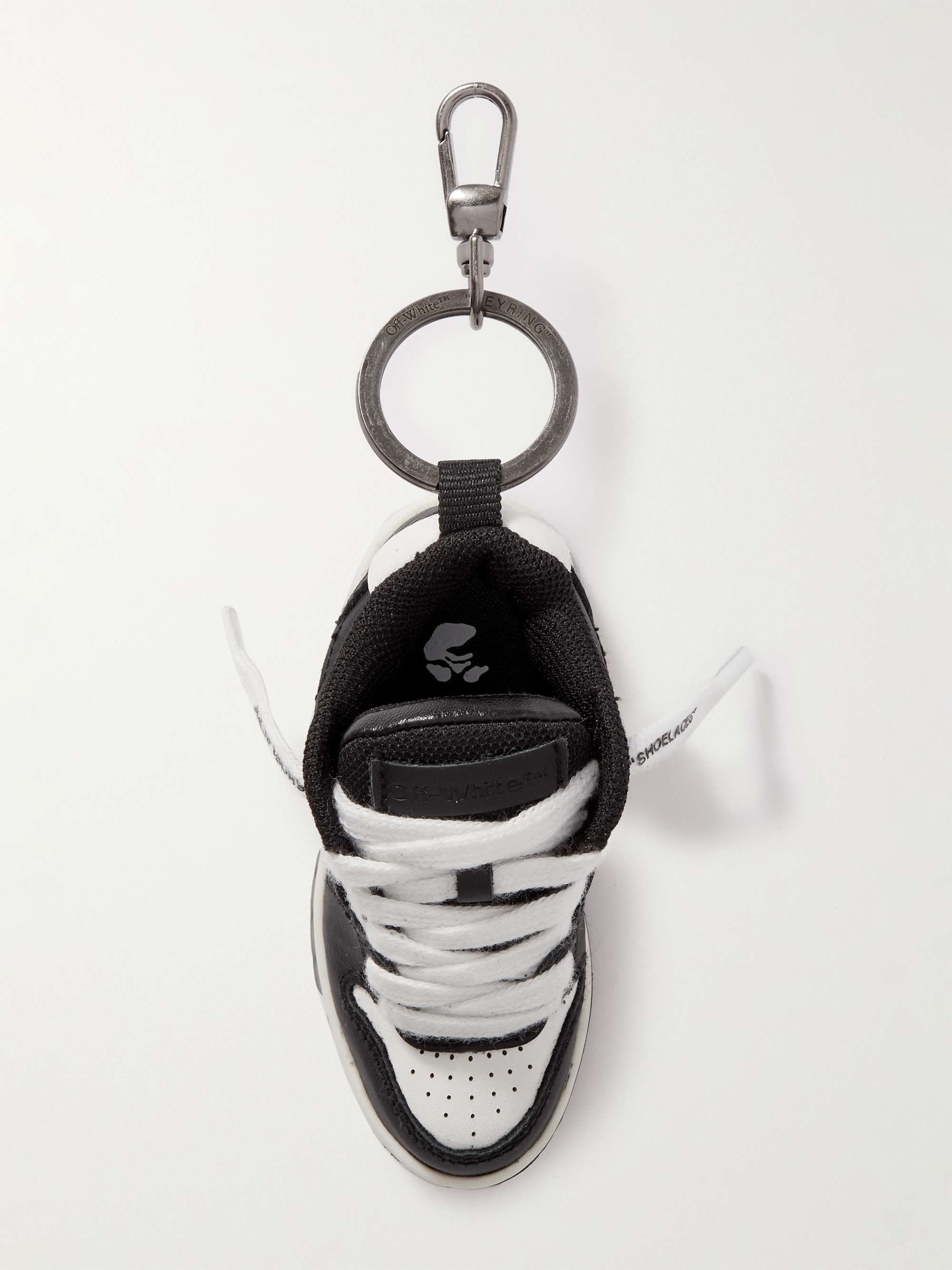 OFF-WHITE OOO Leather Key Ring
