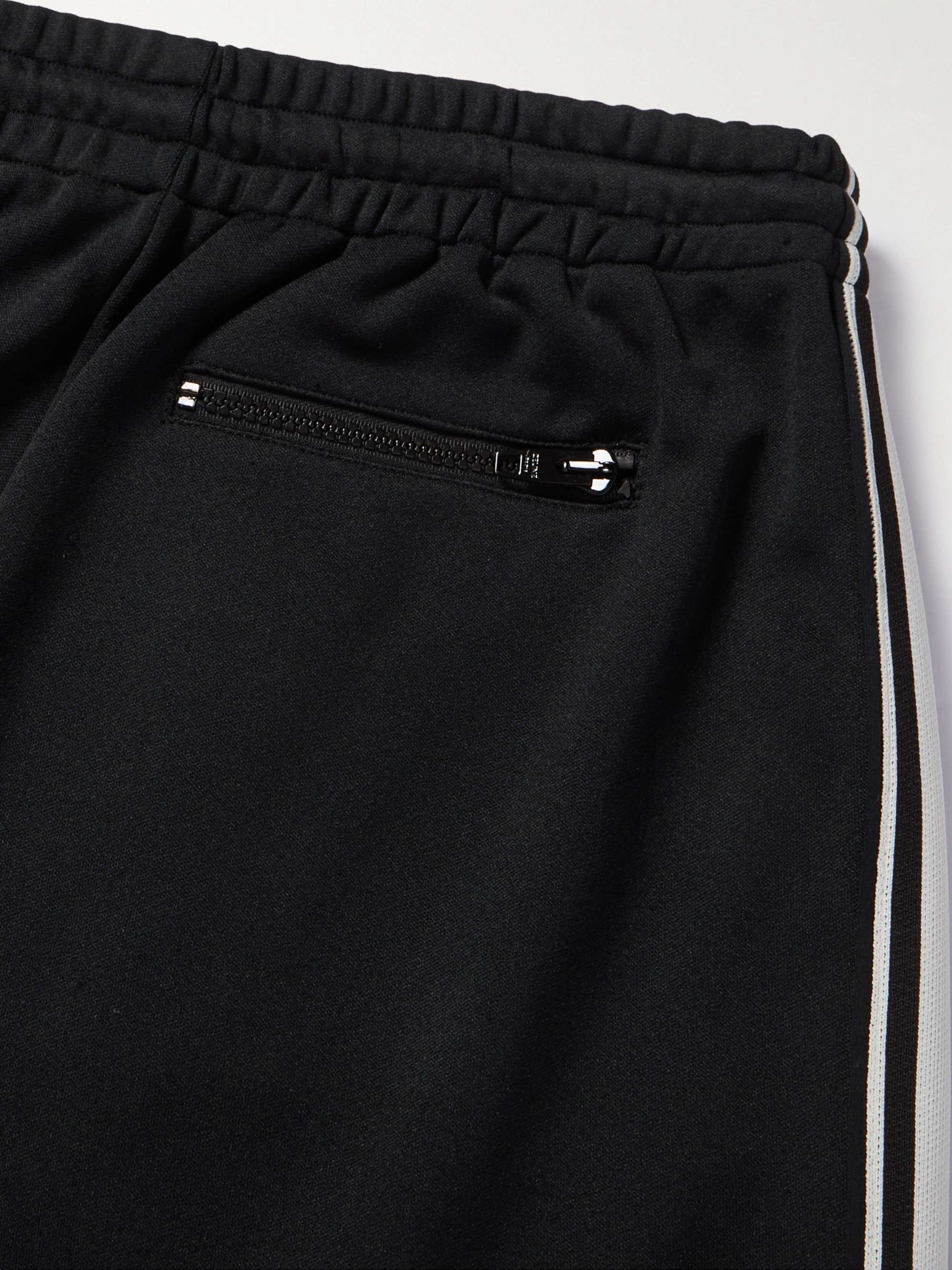 CELINE HOMME Straight-Leg Logo-Print Jersey Sweatpants