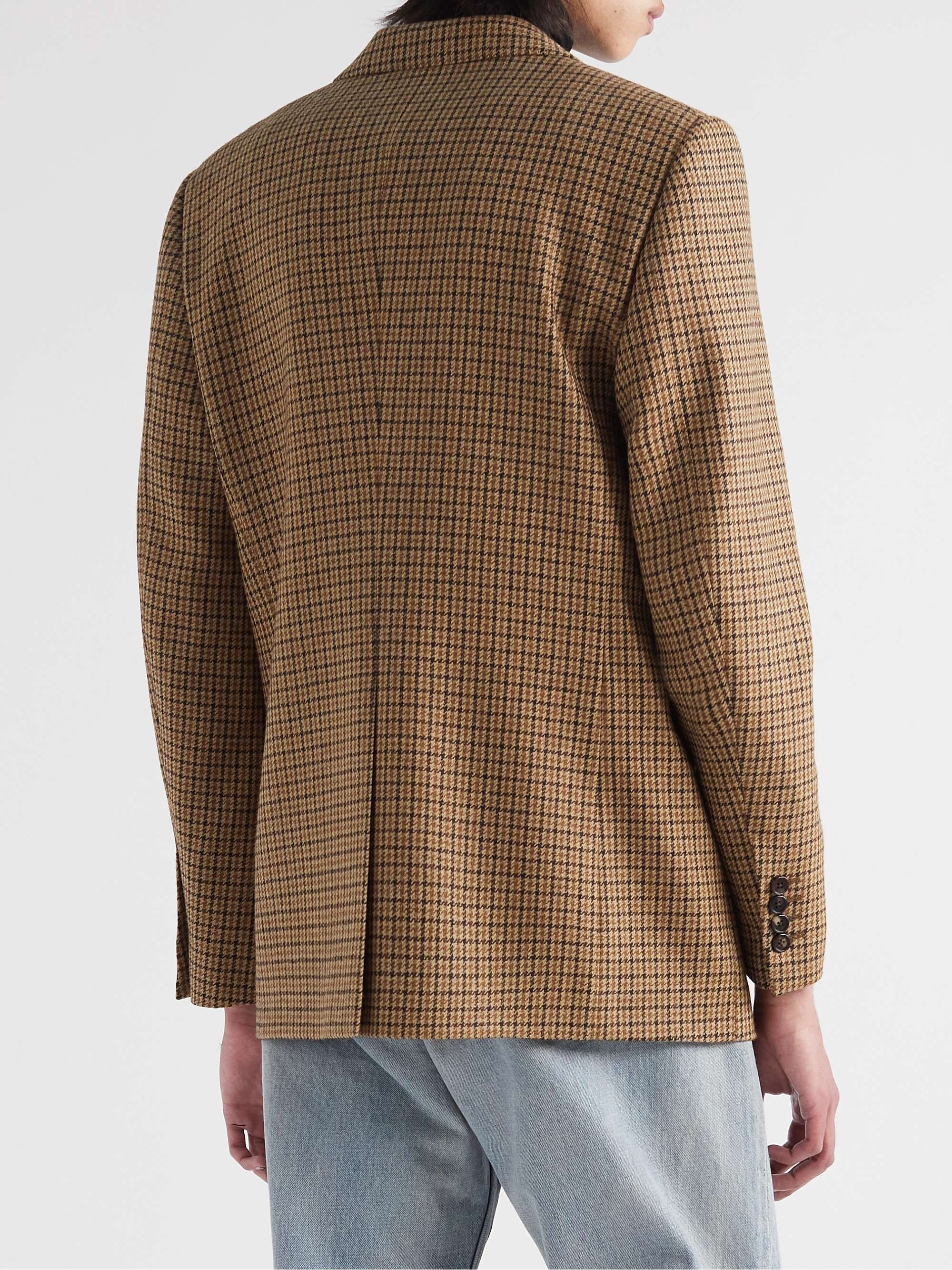 CELINE HOMME Checked Wool Blazer