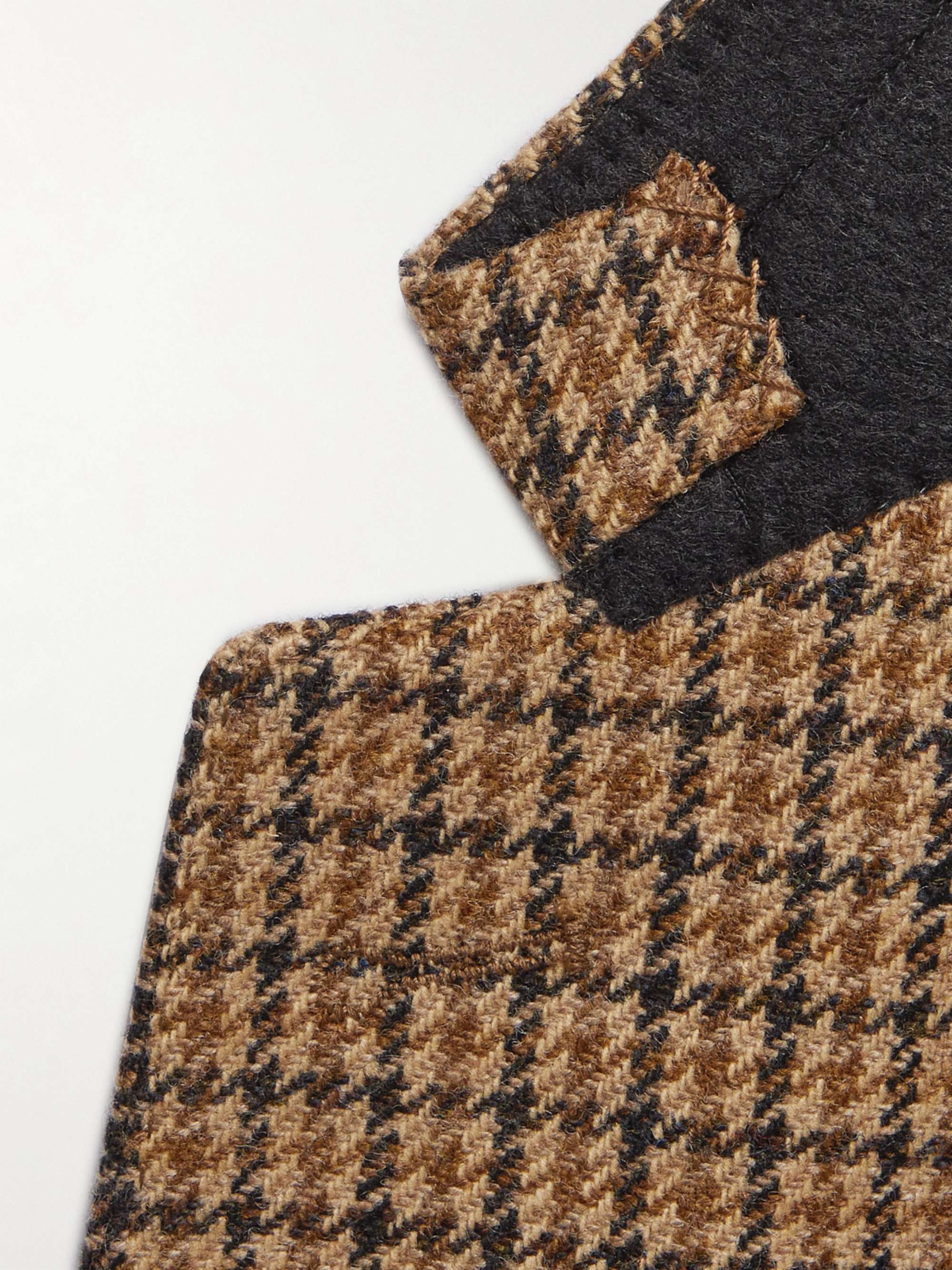 CELINE HOMME Checked Wool Blazer