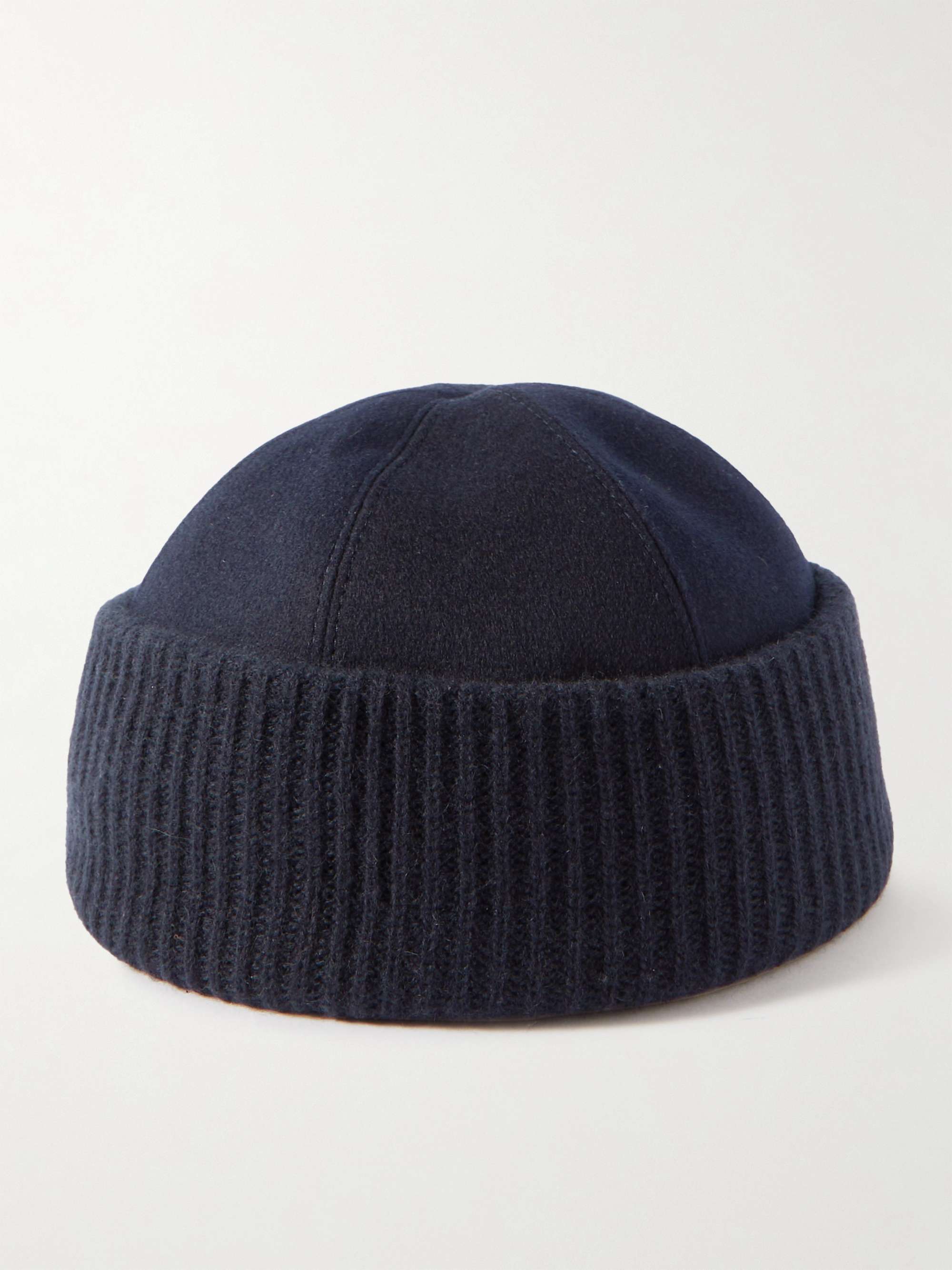LORO PIANA Logo-Appliquéd Storm System® Cashmere Beanie