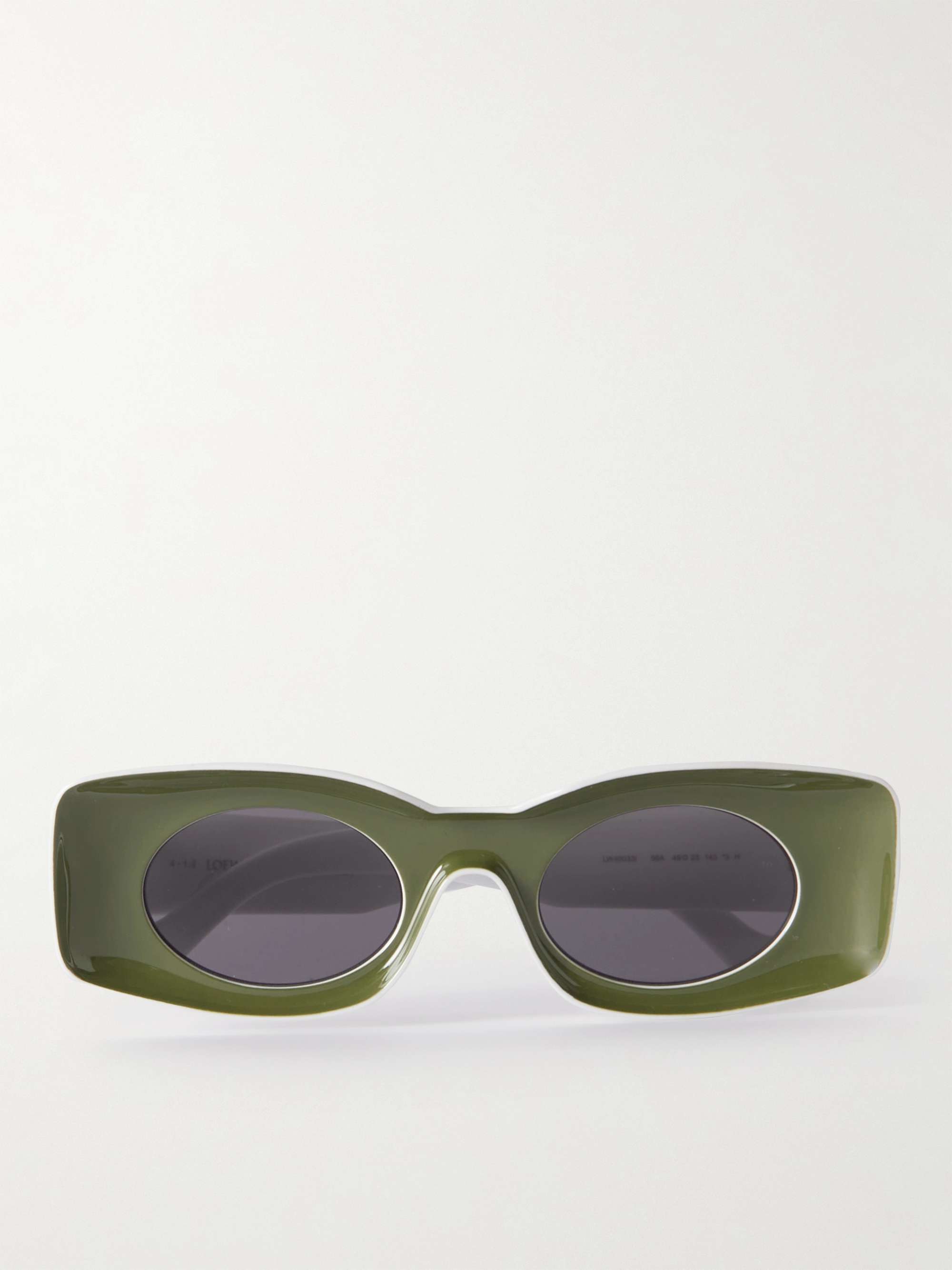 LOEWE + Paula's Ibiza Rectangular-Frame Acetate Sunglasses for Men | MR ...