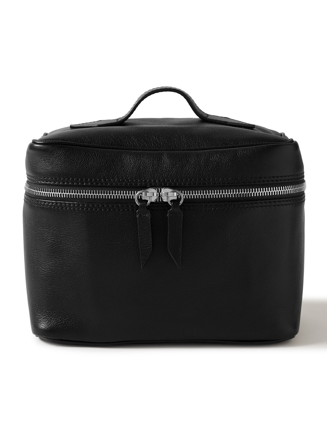Long Haul Full-Grain Leather Wash Bag
