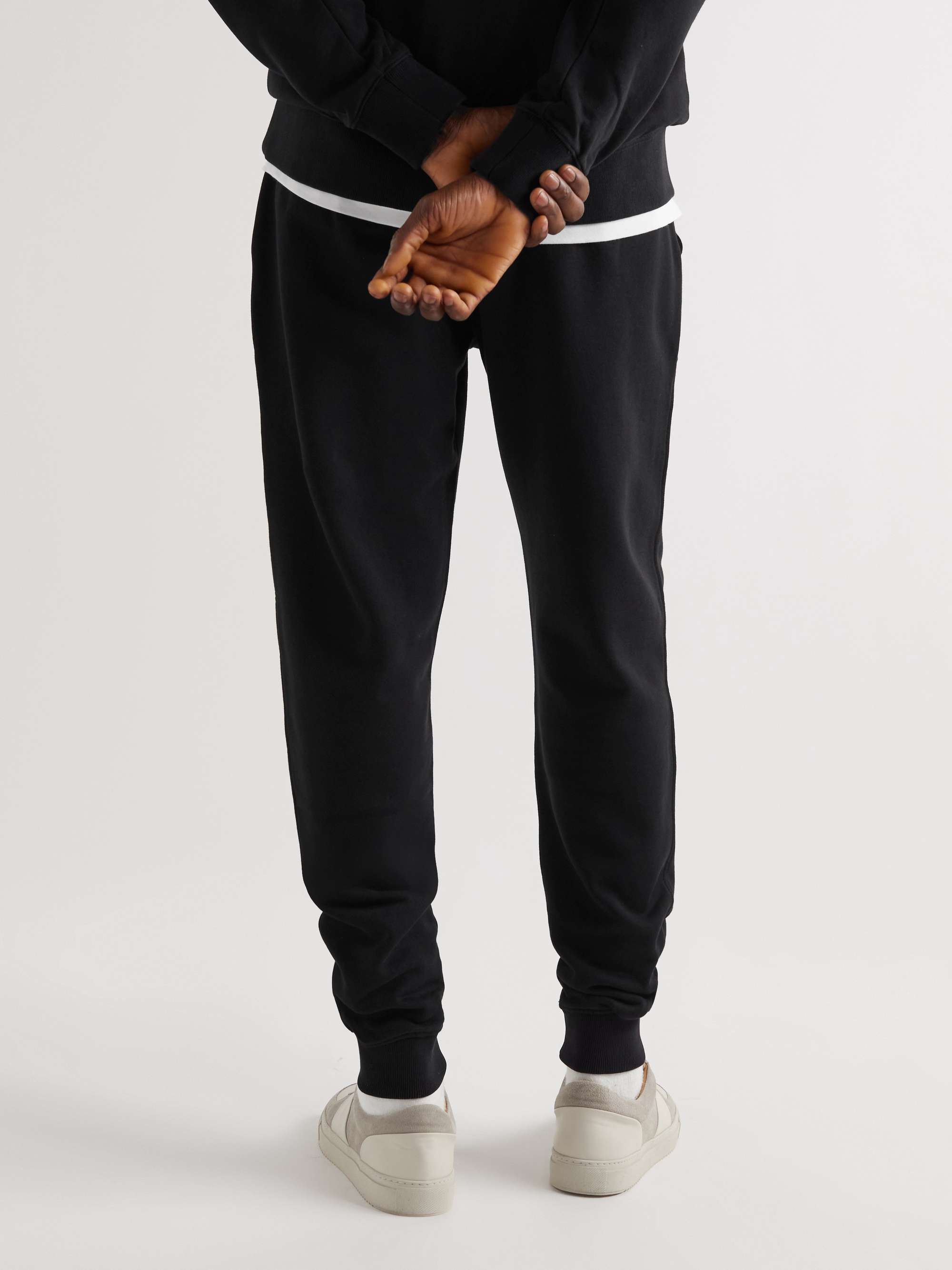 MR P. Tapered Organic Cotton-Jersey Sweatpants