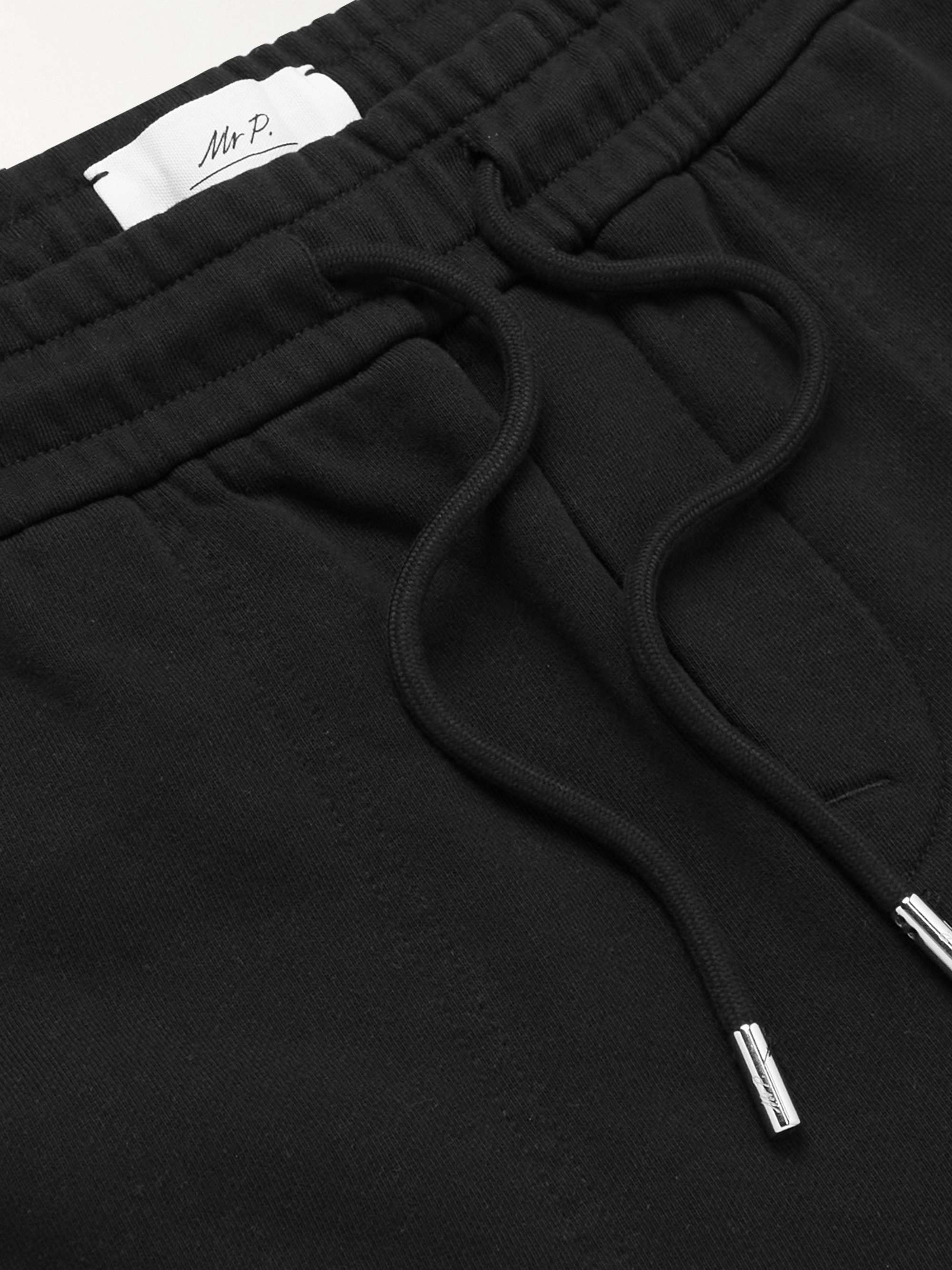 MR P. Tapered Organic Cotton-Jersey Sweatpants