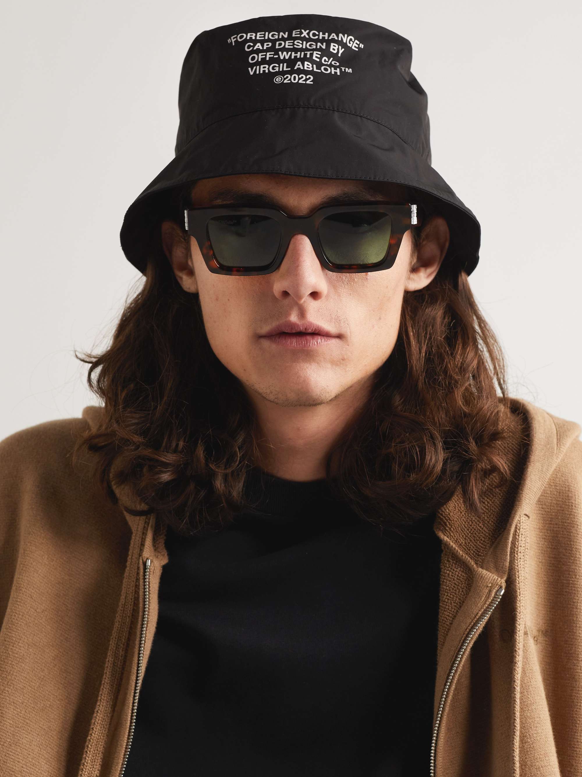 OFF-WHITE Virgil Square-Frame Acetate Sunglasses for Men