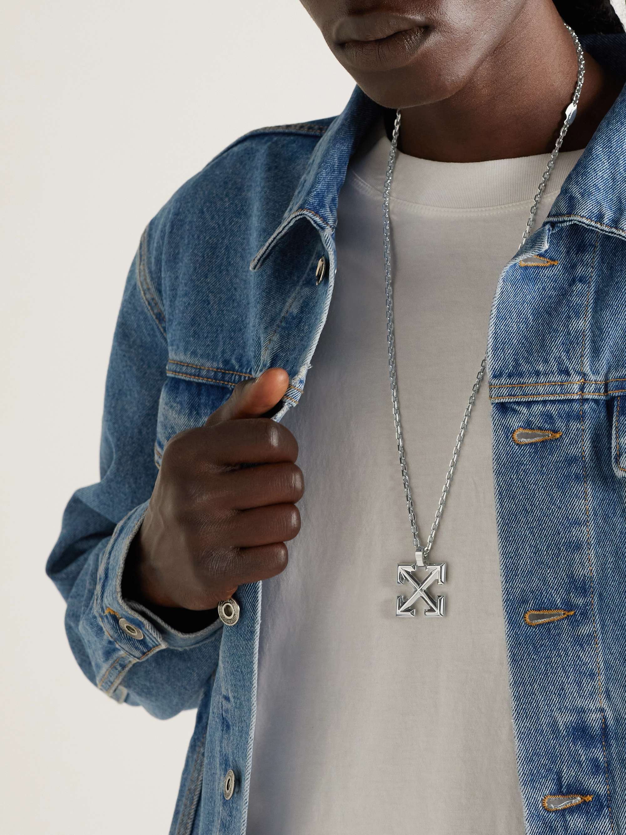 Off White Necklace