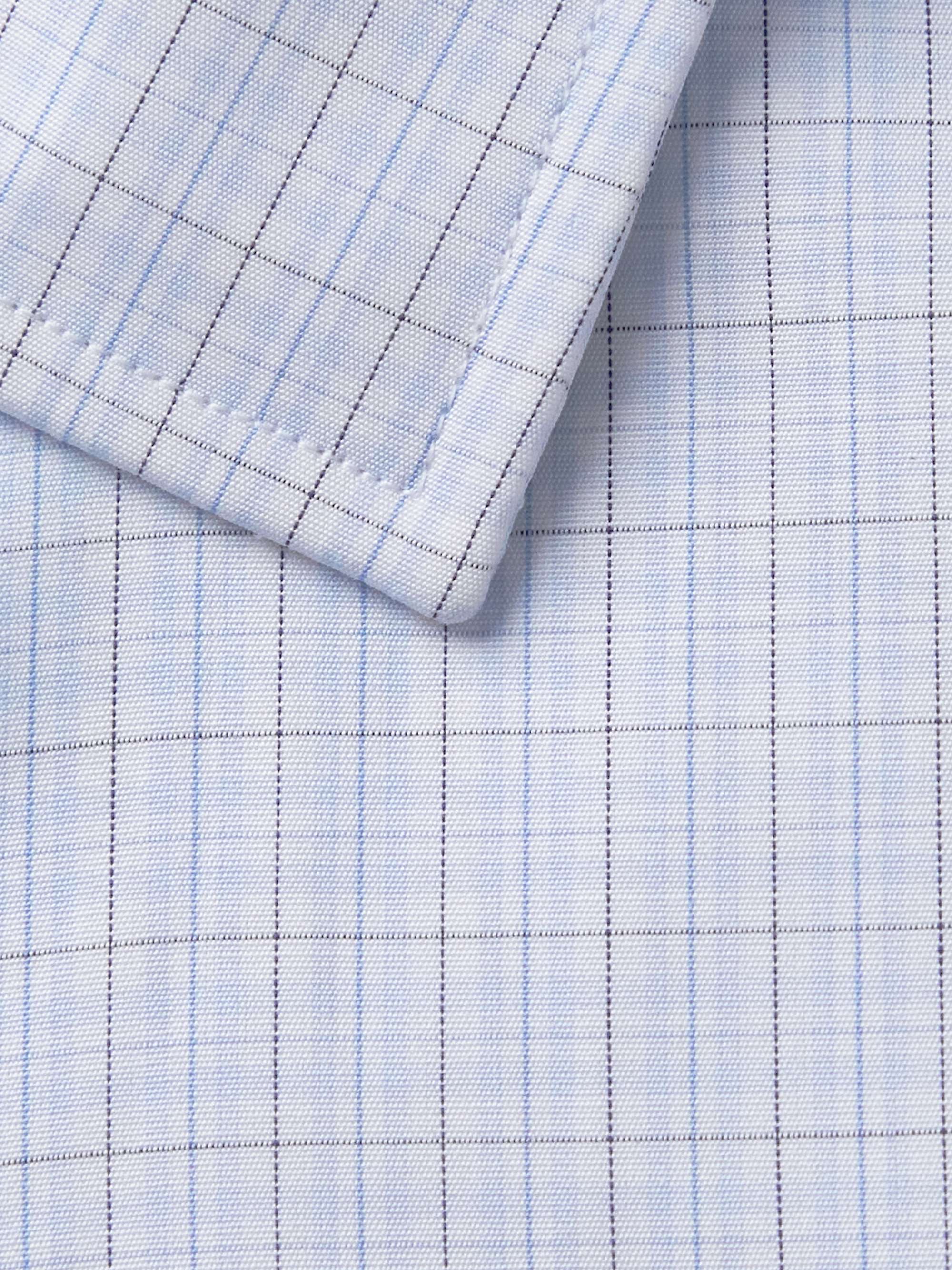 CHARVET Checked Cotton-Poplin Shirt