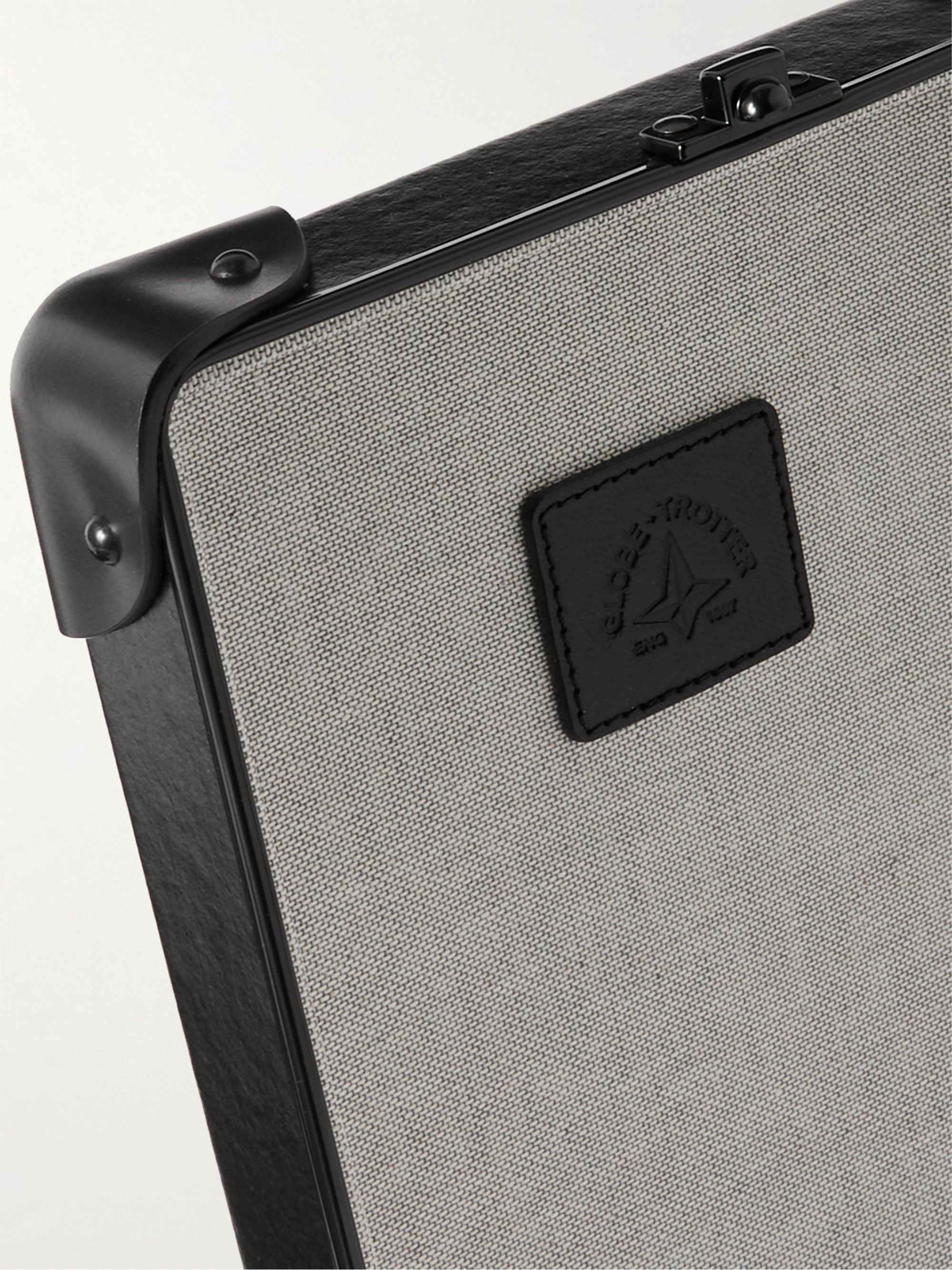 GLOBE-TROTTER Centenary Leather-Trimmed Six-Watch Box