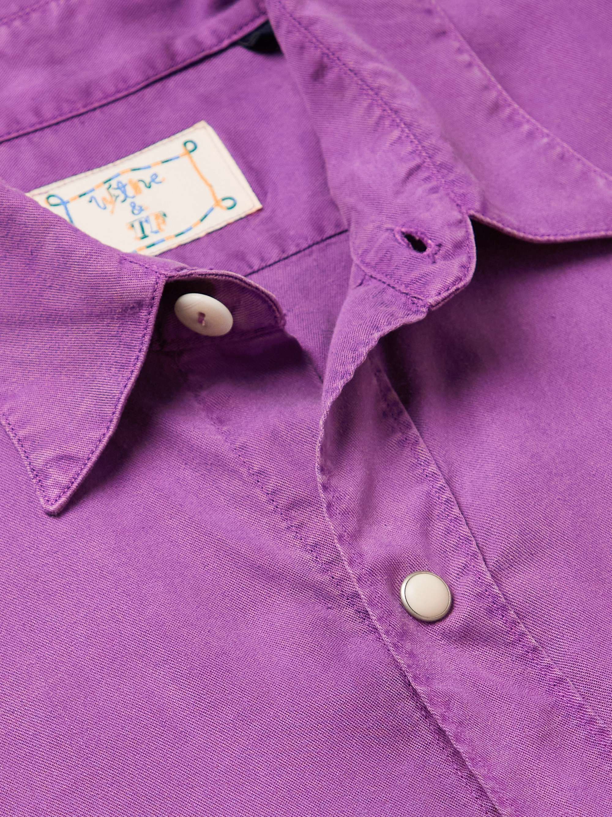 WYTHE NEW YORK + Throwing Fits TENCEL™-Twill Shirt