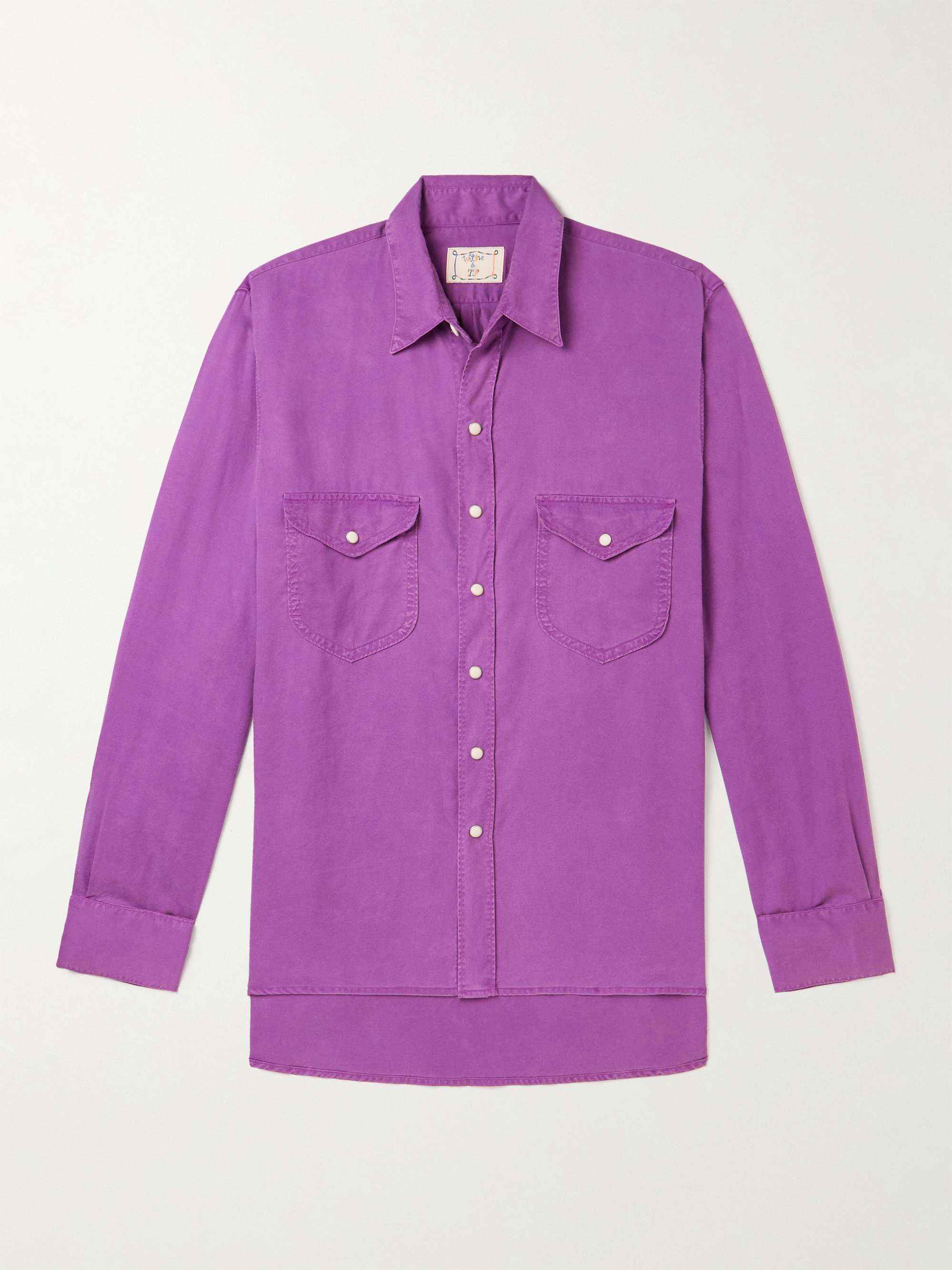 WYTHE NEW YORK + Throwing Fits TENCEL™-Twill Shirt