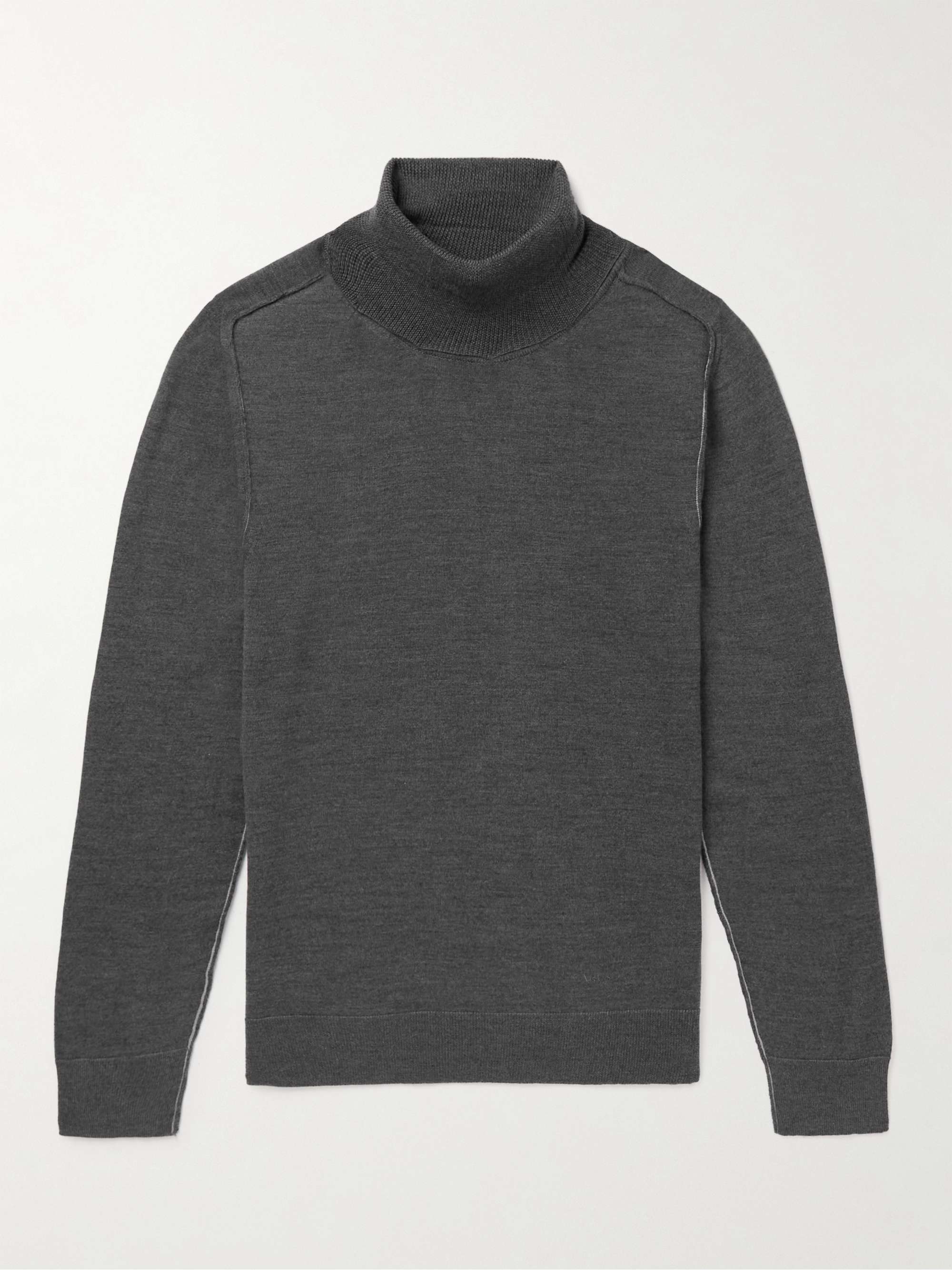 CARUSO Wool Rollneck Sweater for Men | MR PORTER