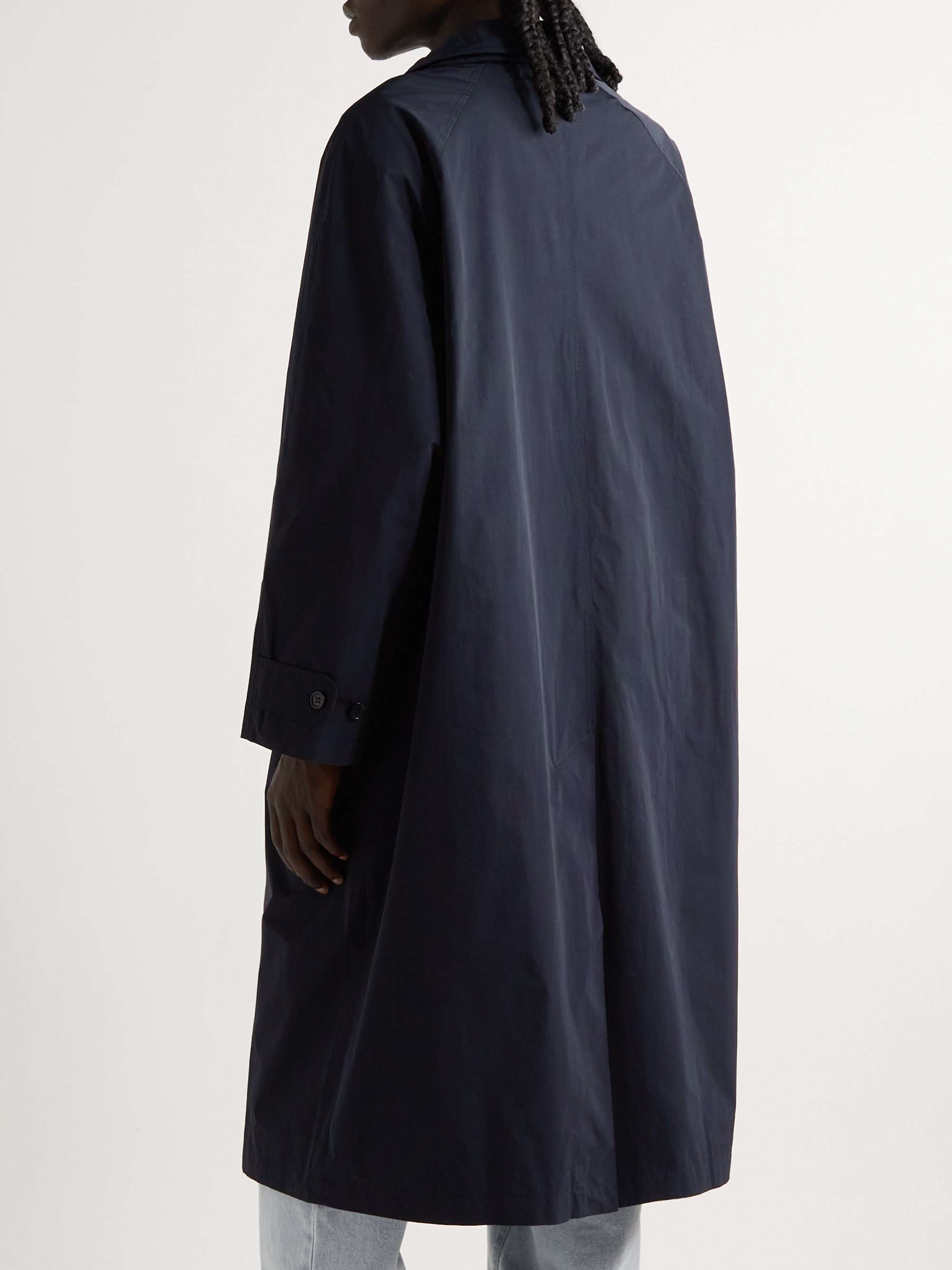 MFPEN + Throwing Fits Oversized Shell Trench Coat