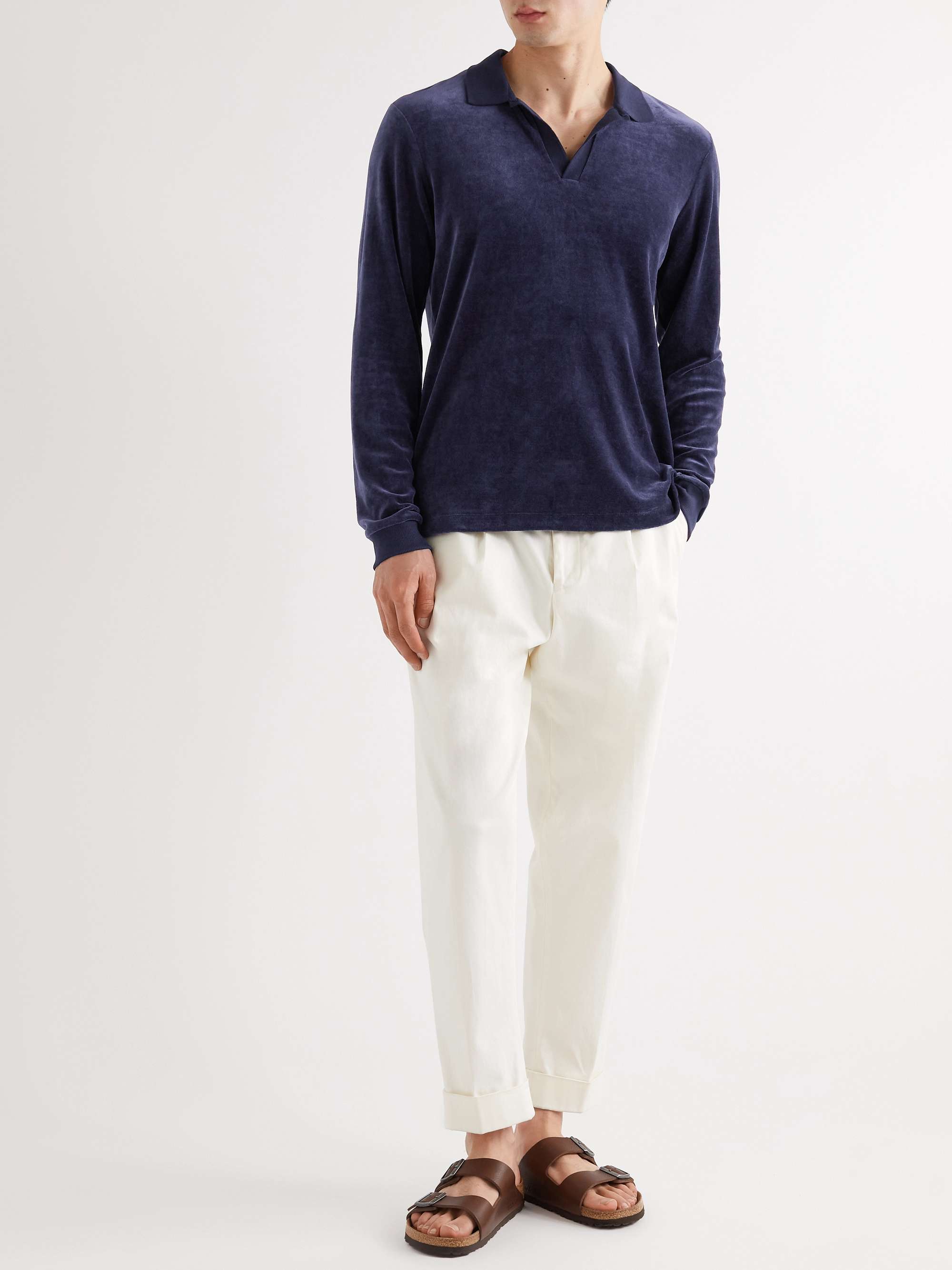 Bouvet Velour Polo Shirt