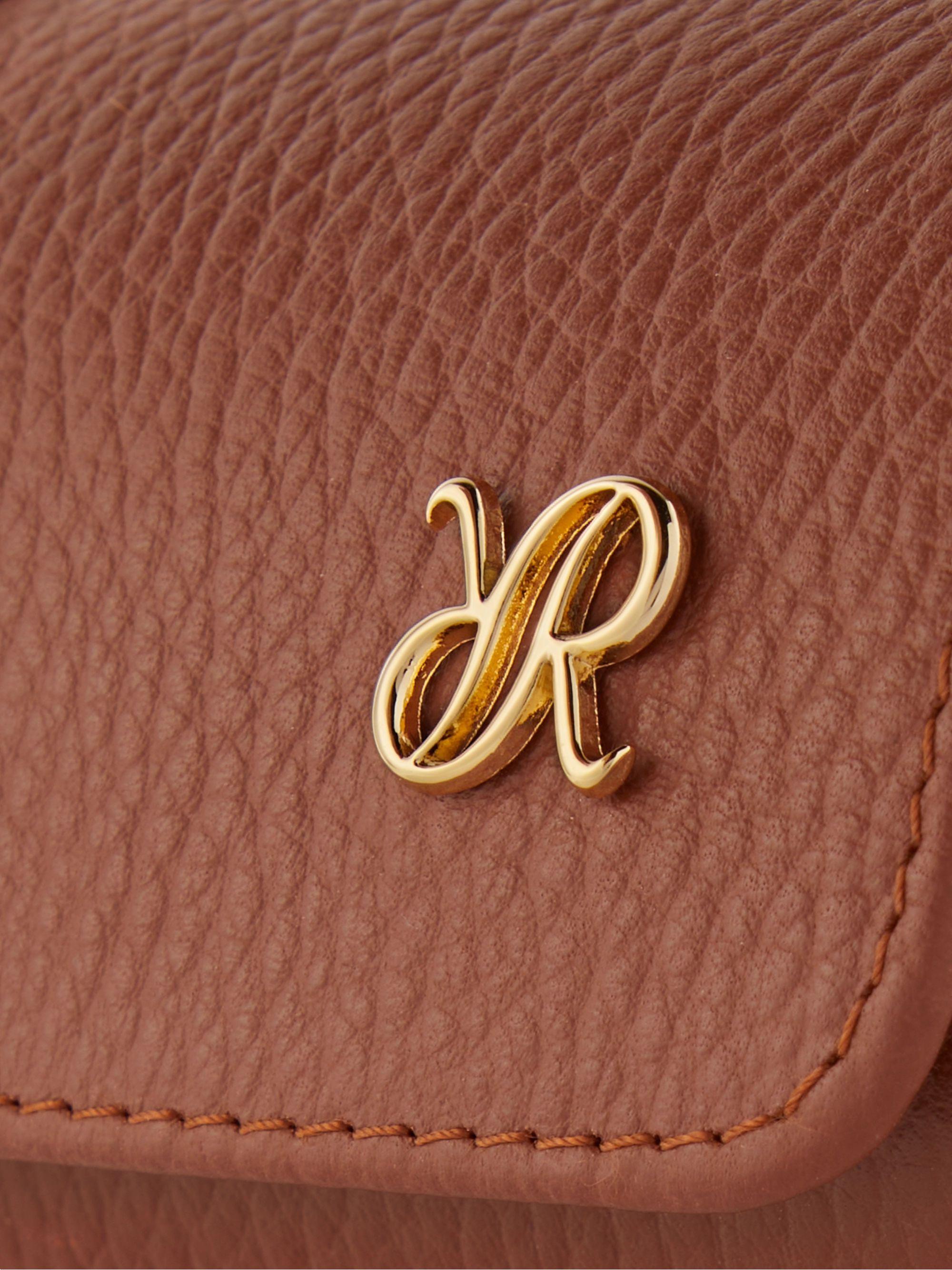 RAPPORT LONDON Berkley Full-Grain Leather Three-Watch Roll