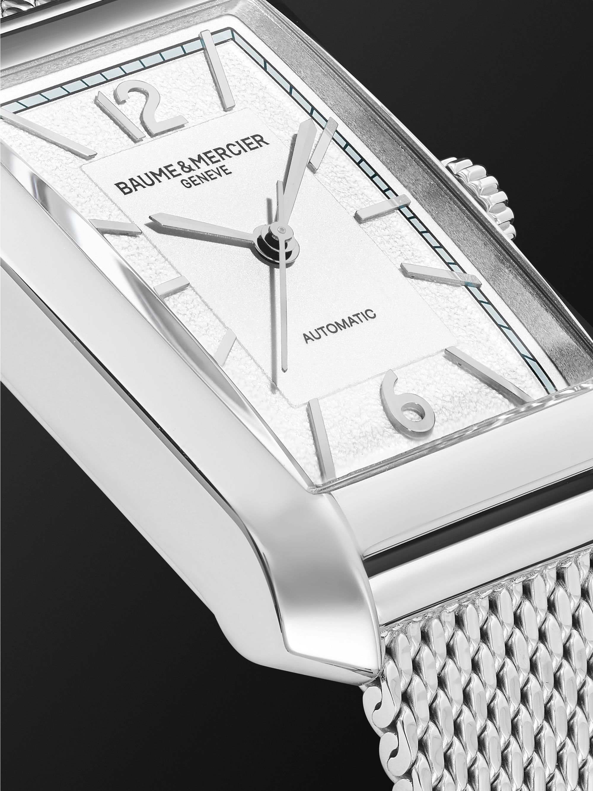 BAUME & MERCIER Hampton Automatic 27.5mm Stainless Steel Watch, Ref. No. M0A10672