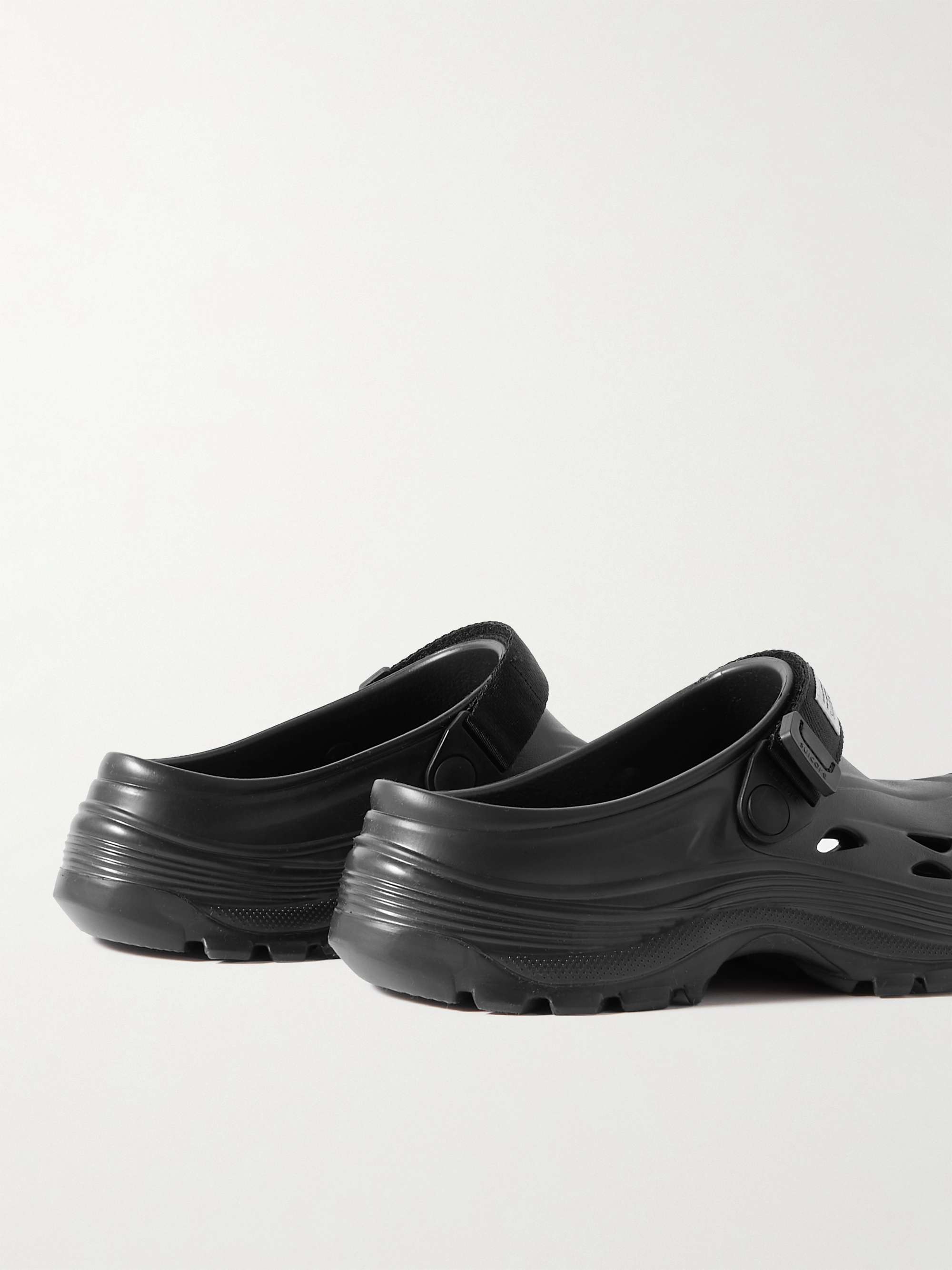 SUICOKE Mok Injection Webbing-Trimmed EVA Rubber Mules