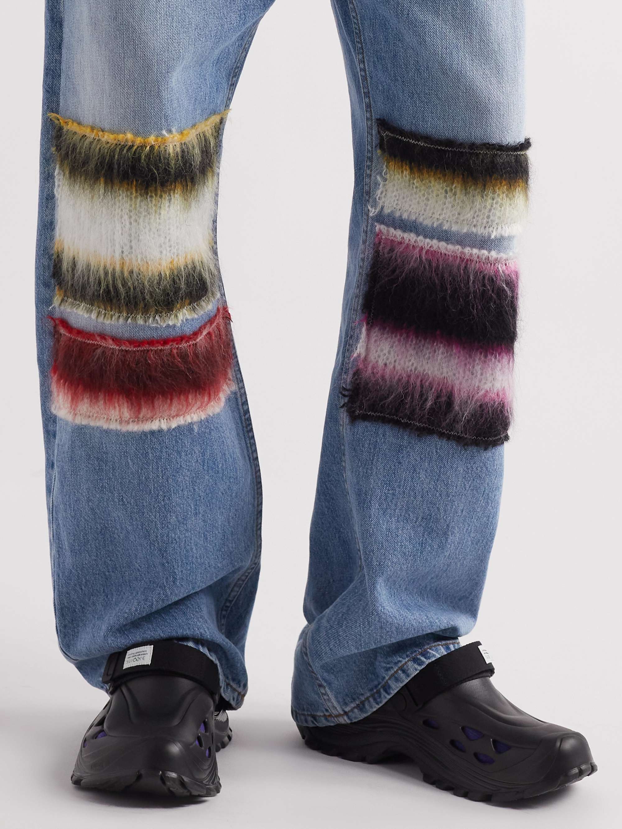 SUICOKE Mok Injection Webbing-Trimmed EVA Rubber Mules