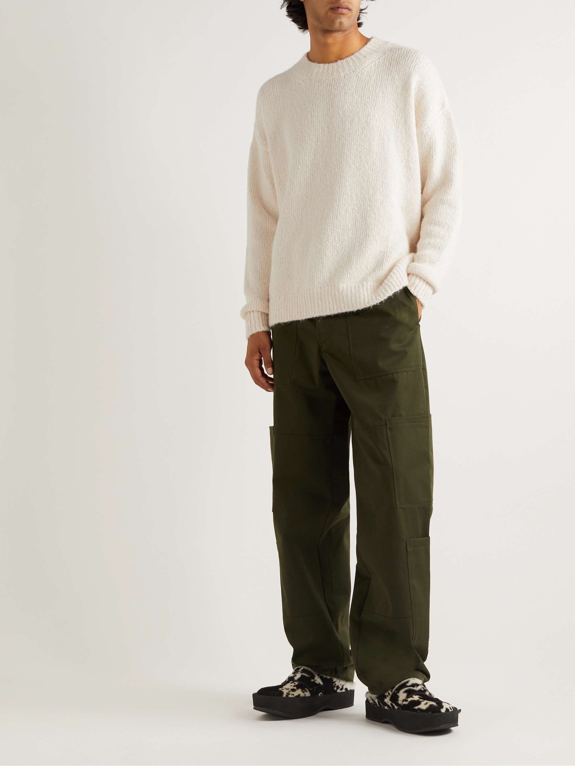 ISABEL MARANT Balzan Cotton-Blend Sweater for Men | MR PORTER