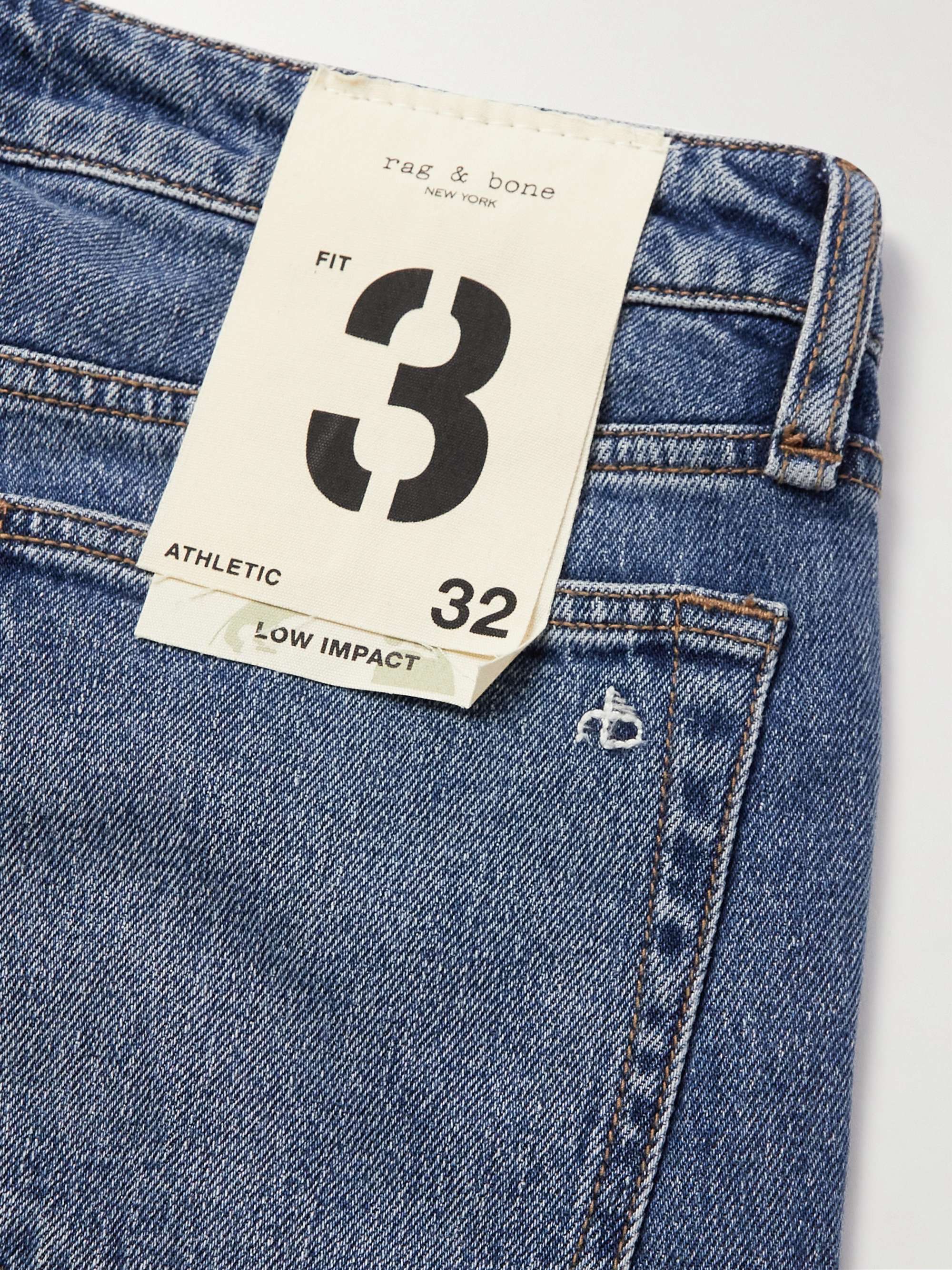 RAG & BONE Fit 3 Slim-Leg Organic Jeans