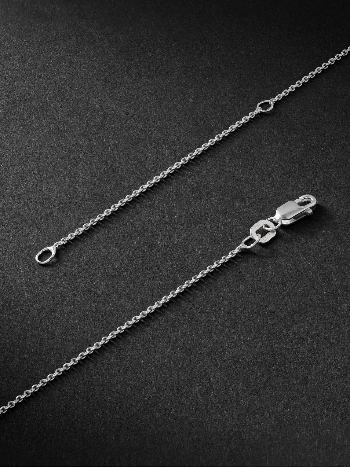 Shop Le Gramme 3.4g Sterling Silver Diamond Pendant Necklace