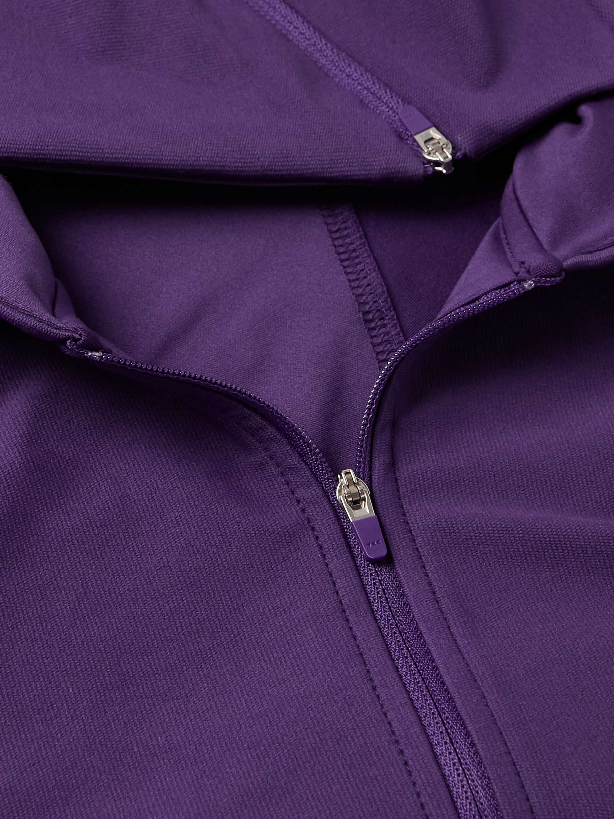 POST ARCHIVE FACTION Felpa in jersey stretch con cappuccio e zip 5.0