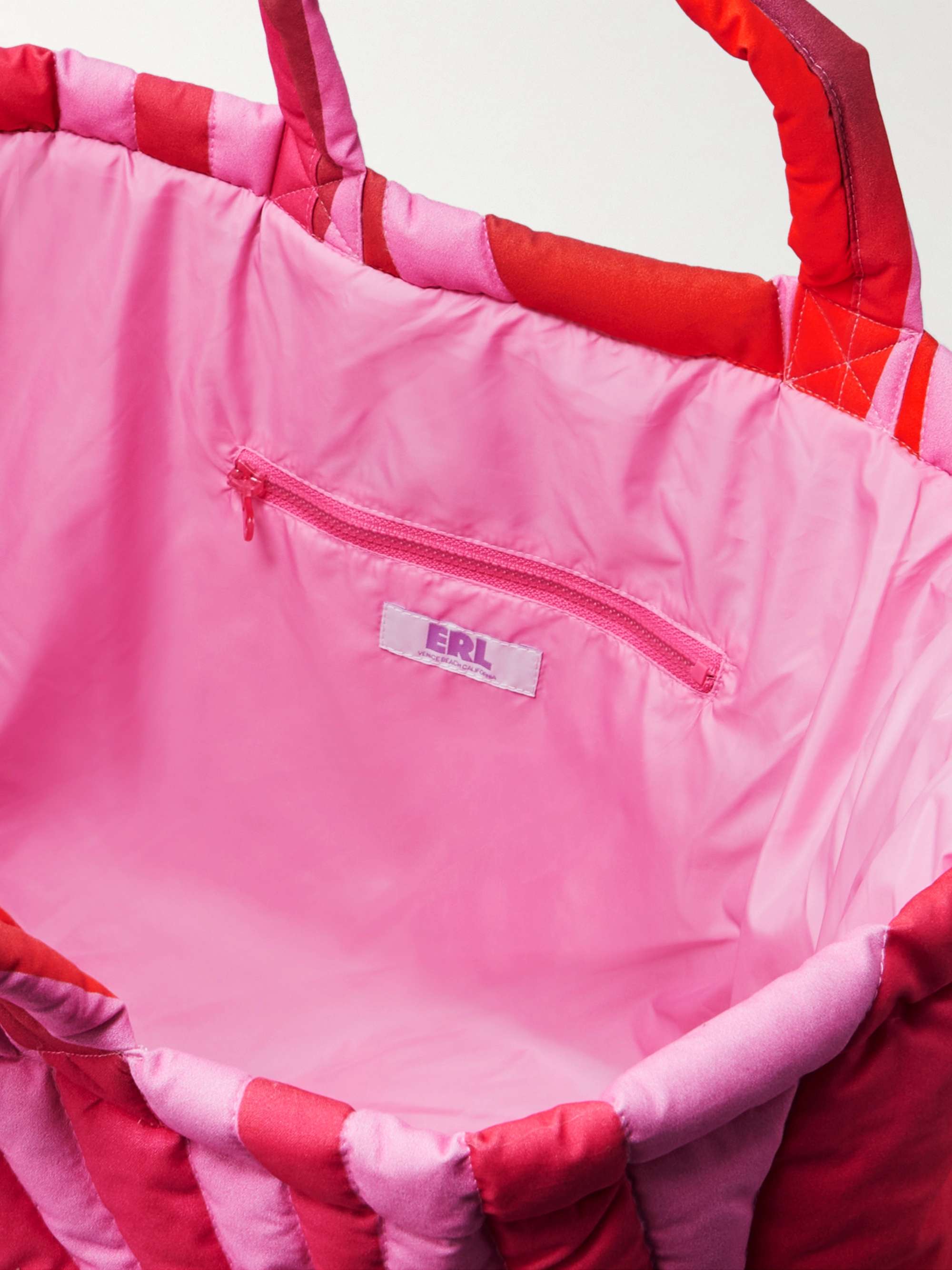 ERL Padded Quilted Cotton Down Tote Bag
