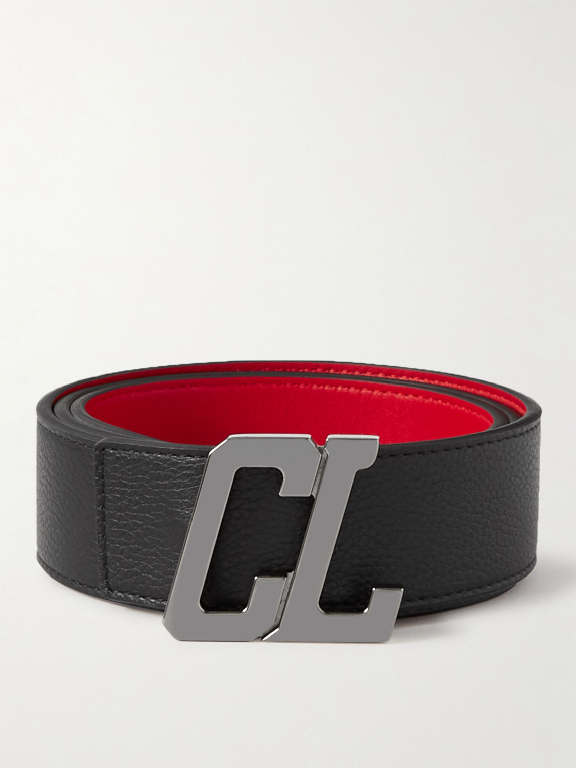 Christian Louboutin 3.8cm Leather Belt - Men