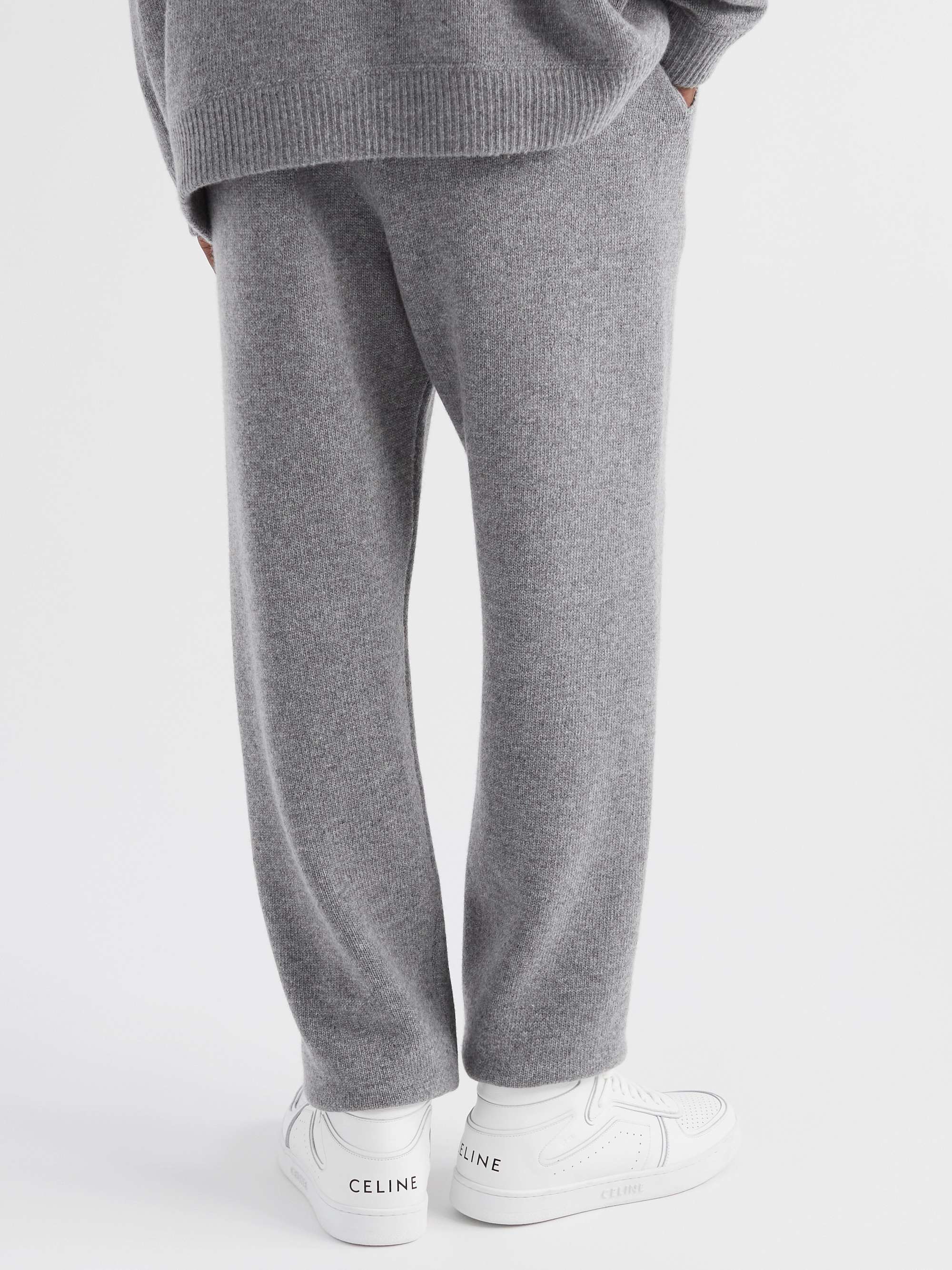 CELINE HOMME Wool and Cashmere-Blend Sweatpants